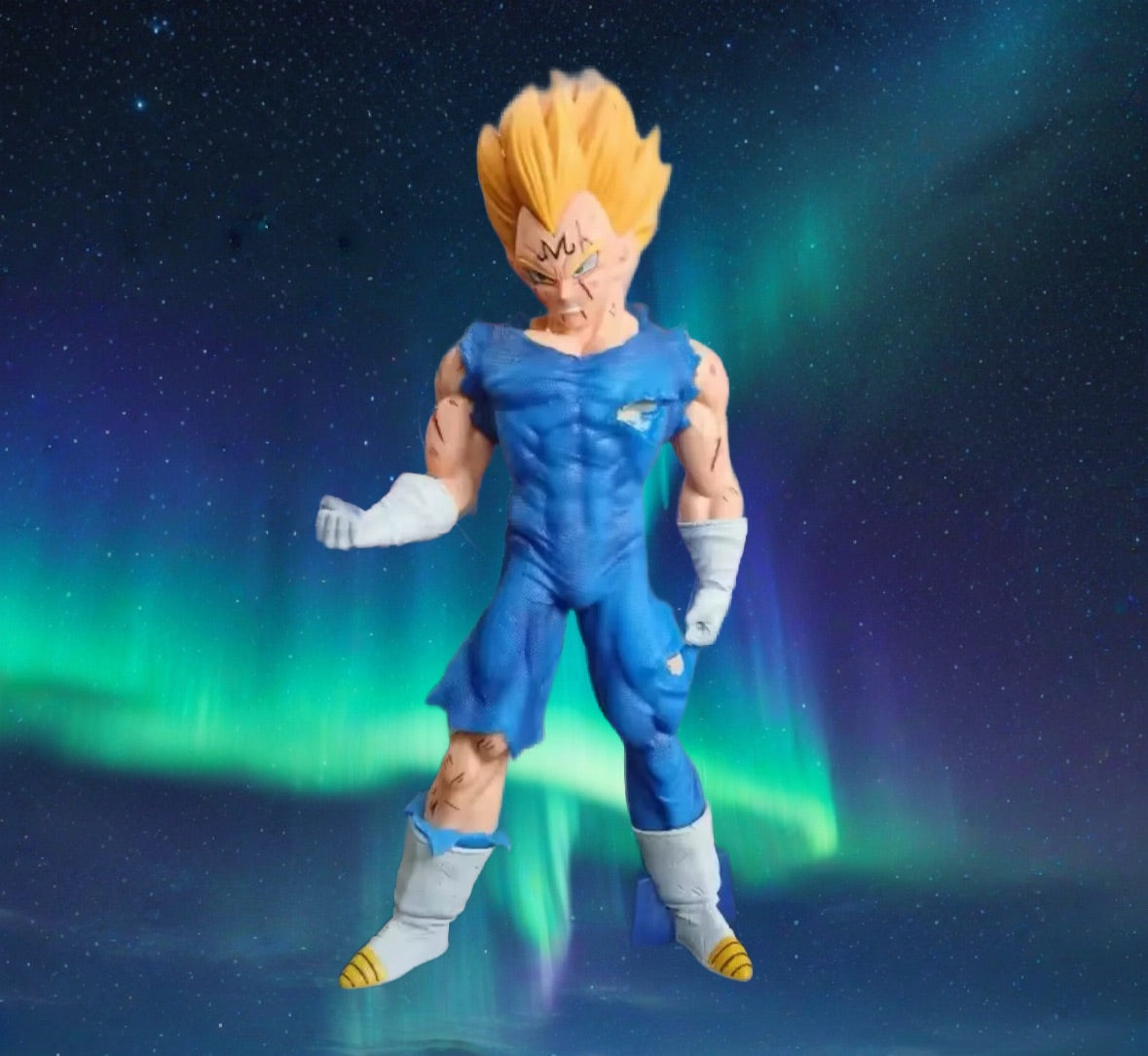 Dragon Ball Z Super Saiyan Prince Vegeta Figure New With Box 8inch