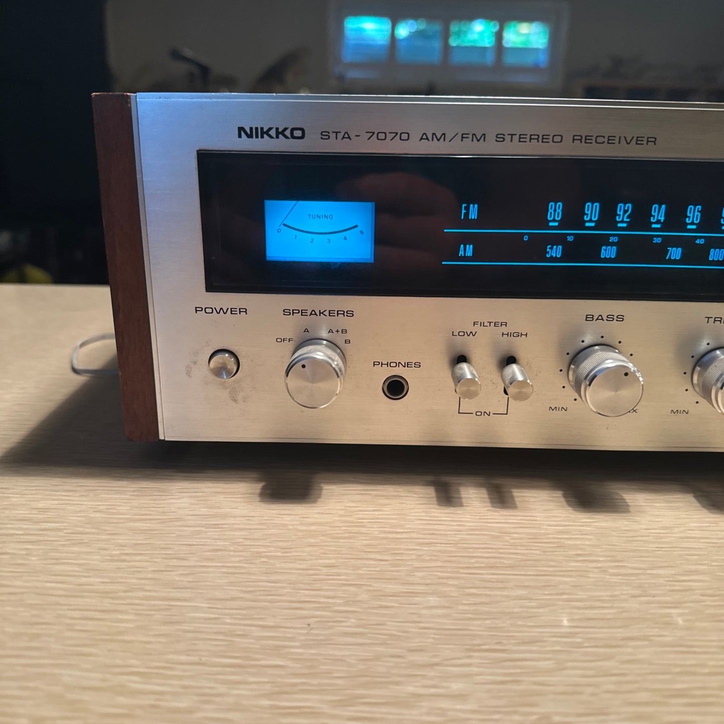 1978 Nikko STA-7070 Vintage Stereo Receiver. Japan. 43 WPC. Clean & Working Well