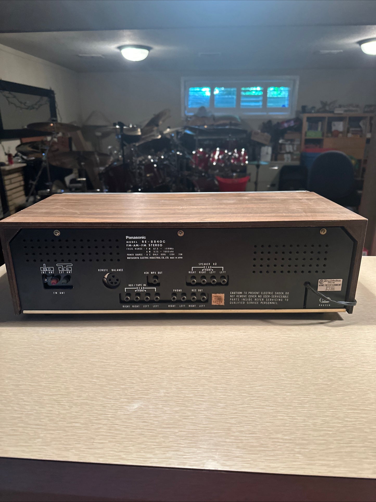 Panasonic RE-8440,8 Track Stereo System, Quadrophonic, Japan-WORKS 4 Channel