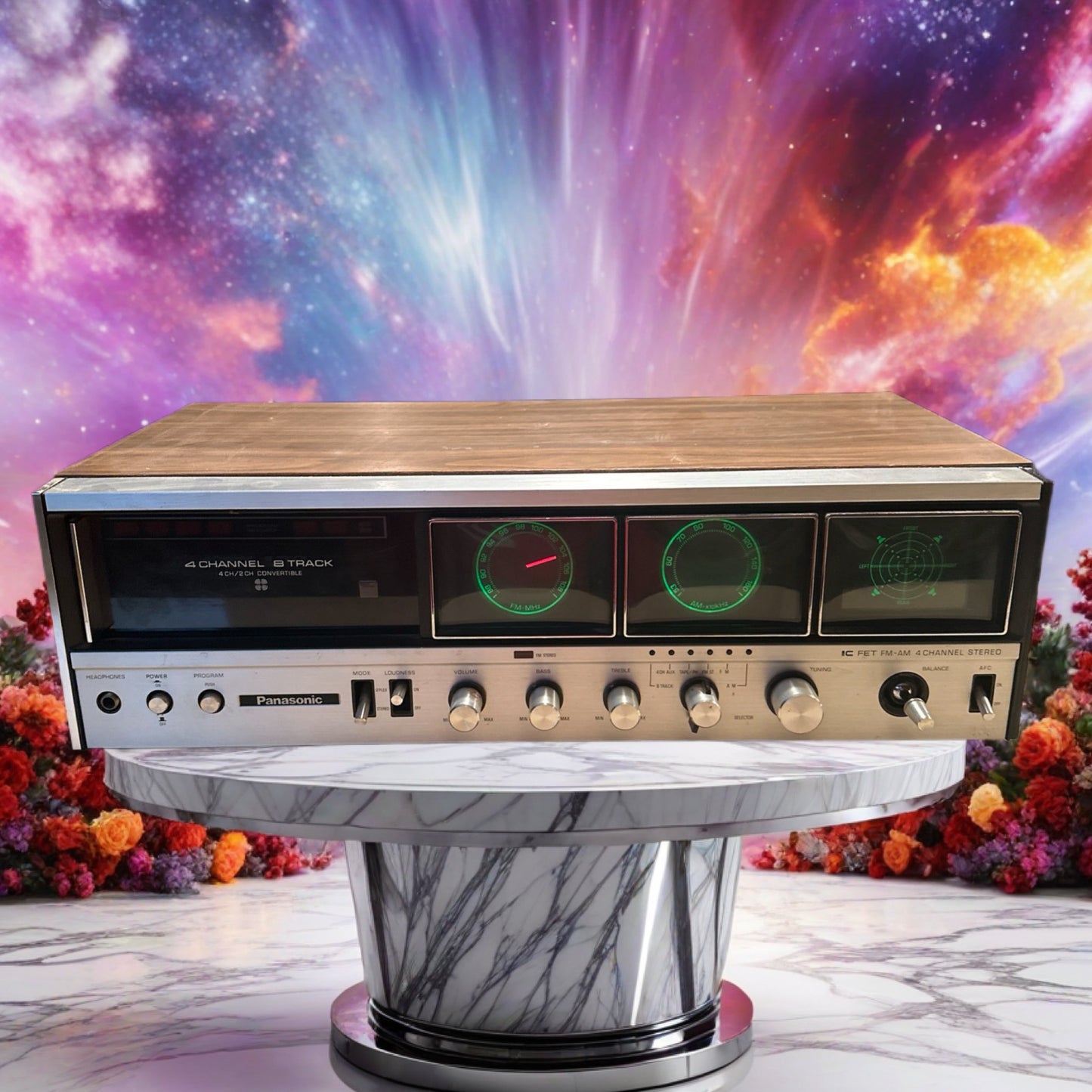 Panasonic RE-8440,8 Track Stereo System, Quadrophonic, Japan-WORKS 4 Channel