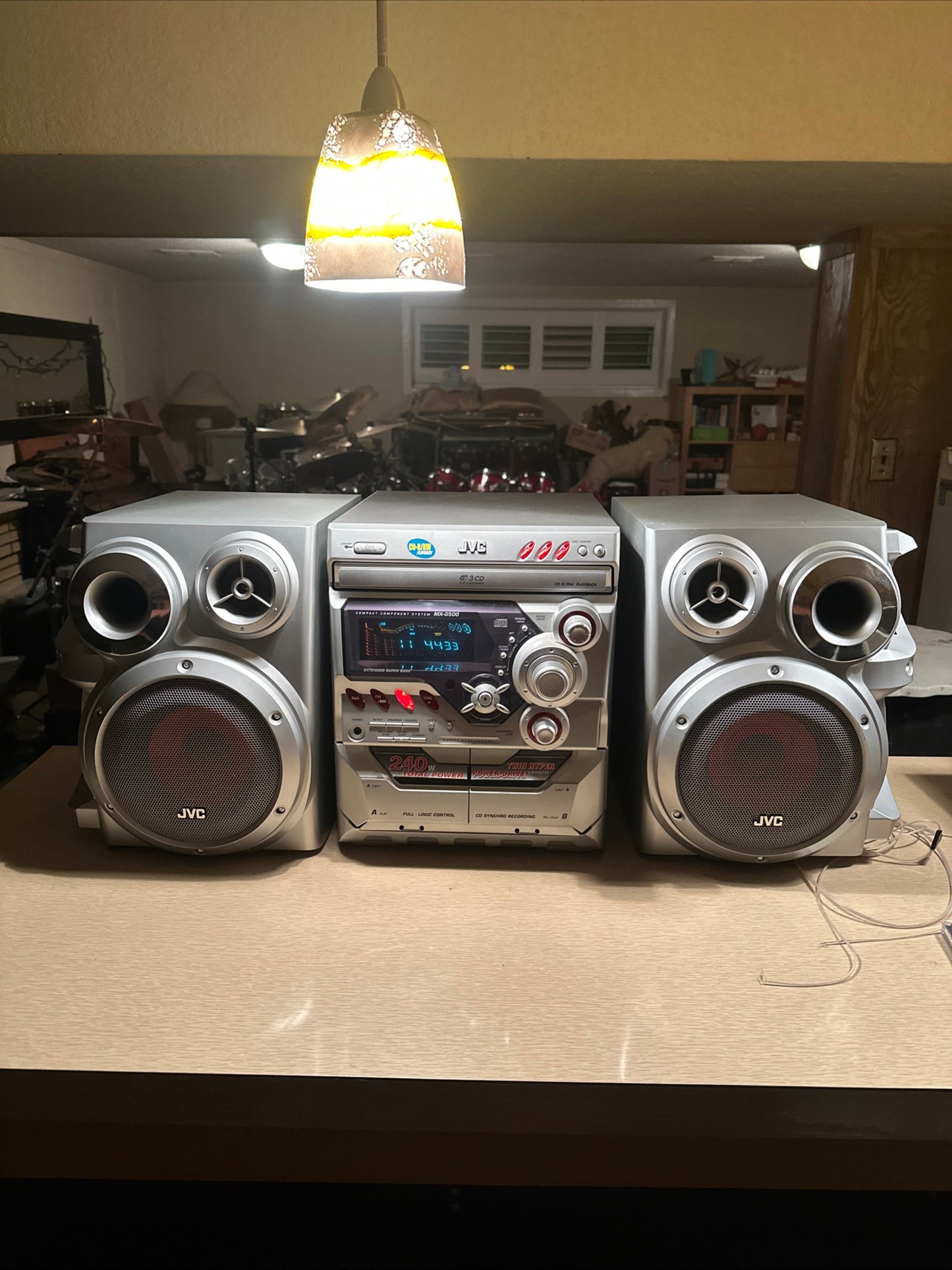 JVC MX-G500 Grey SP-MXG500 - Tested! Fully Working With Remote Super Rare🔥