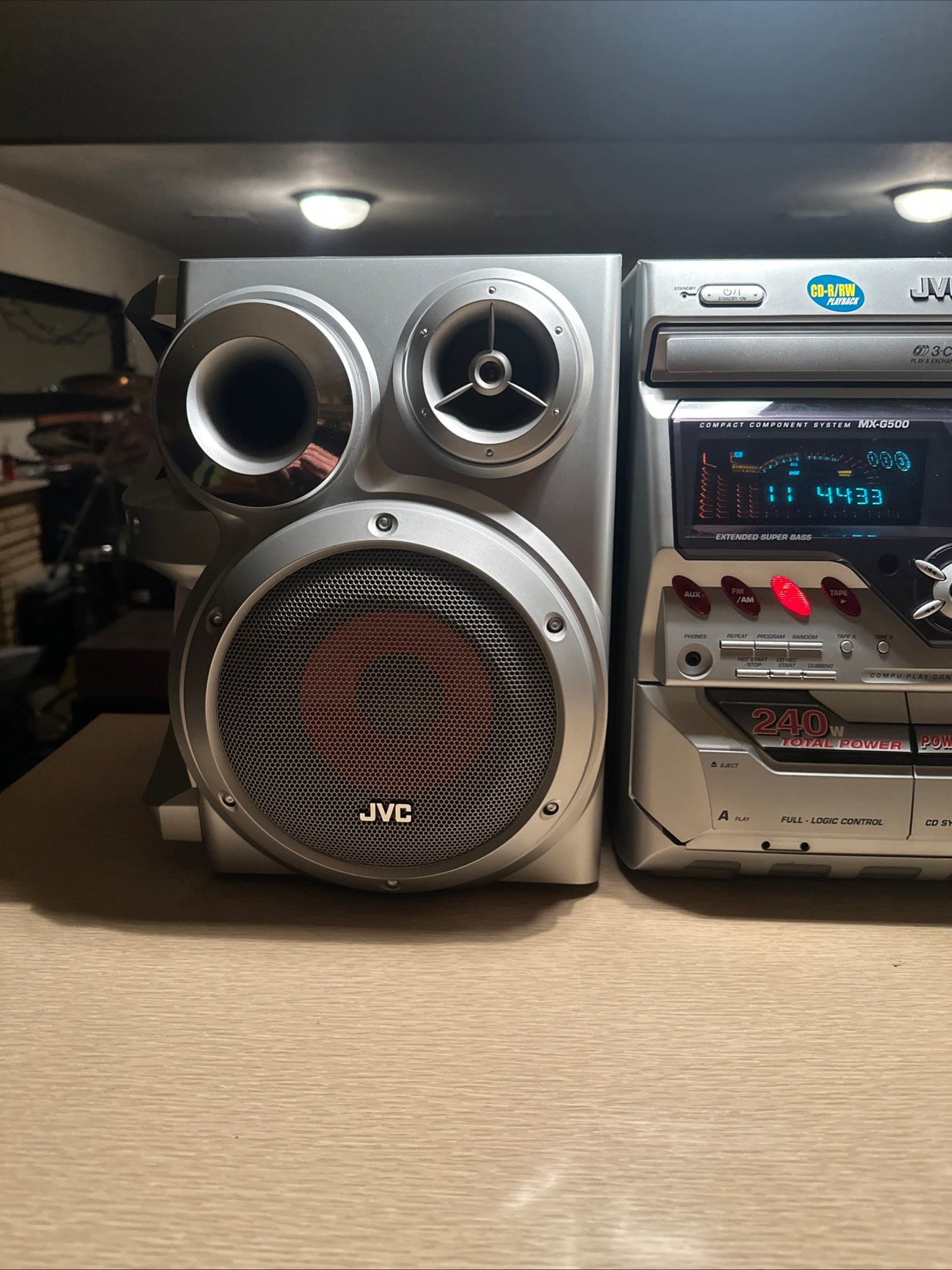 JVC MX-G500 Grey SP-MXG500 - Tested! Fully Working With Remote Super Rare🔥
