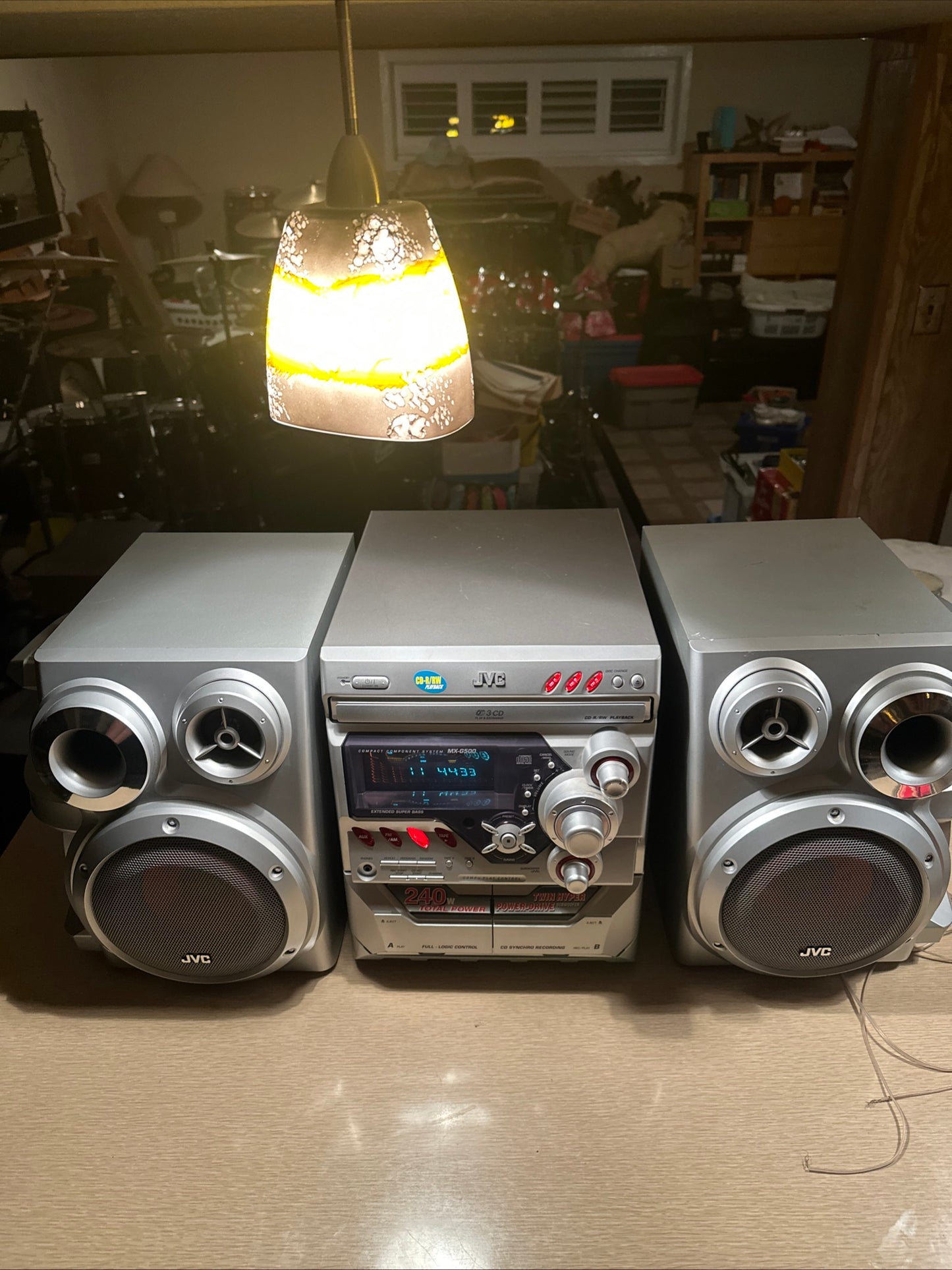 JVC MX-G500 Grey SP-MXG500 - Tested! Fully Working With Remote Super Rare🔥