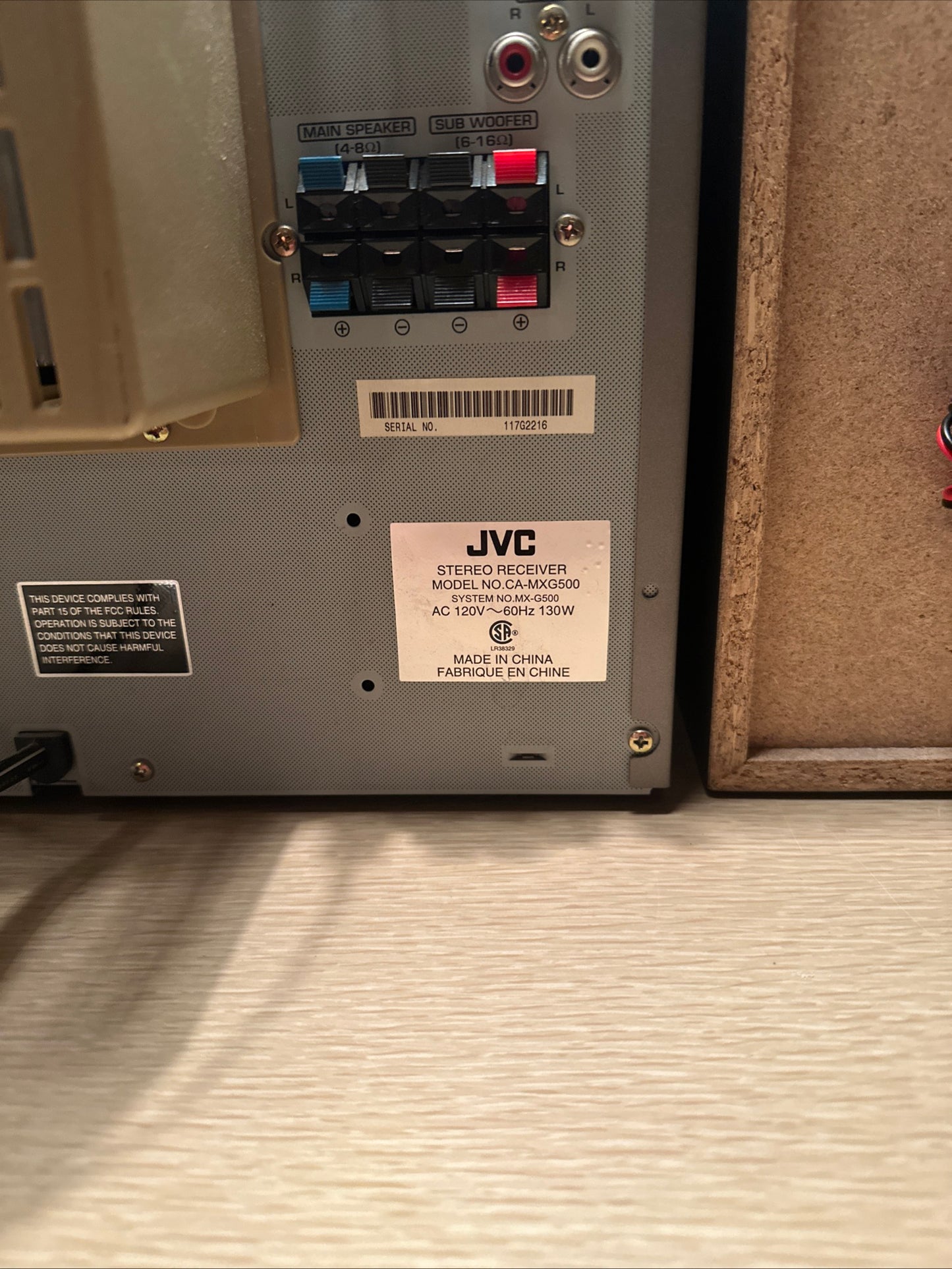JVC MX-G500 Grey SP-MXG500 - Tested! Fully Working With Remote Super Rare🔥