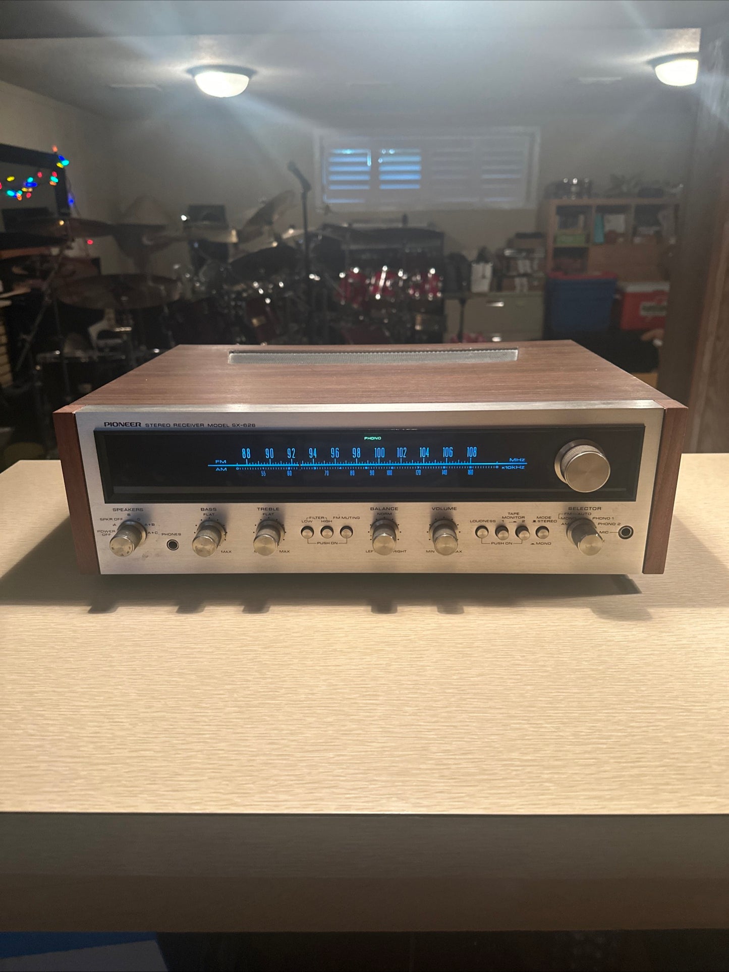 Pioneer SX-626 Stereo Receiver EXCELLENT Clean condition Tested Fully Working