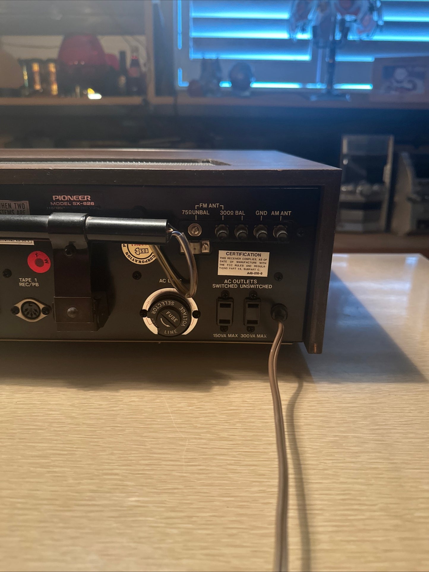 Pioneer SX-626 Stereo Receiver EXCELLENT Clean condition Tested Fully Working