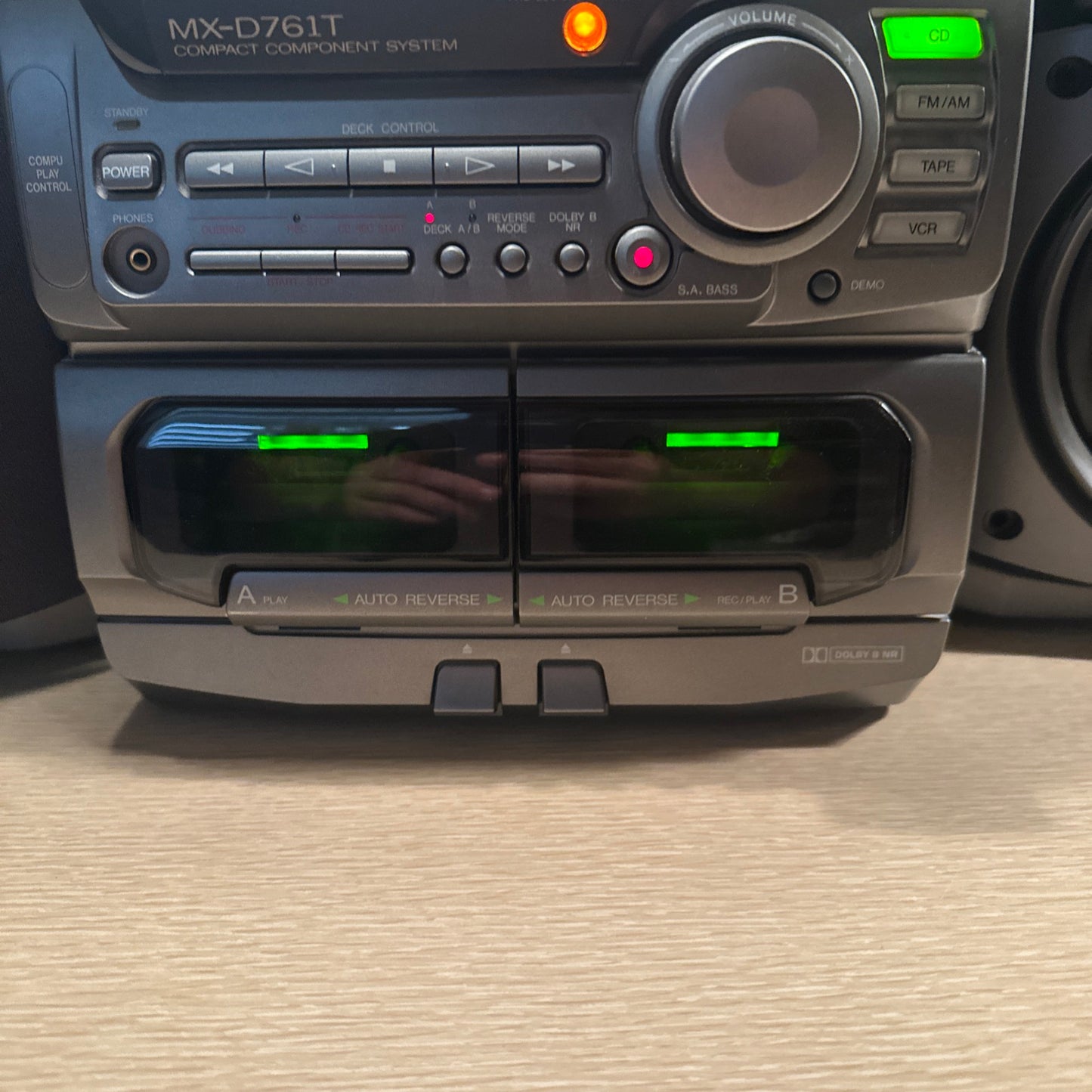 JVC MX-D761T Hi-Fi Compact Component System& Speakers - Extremely Rare Tested🔥