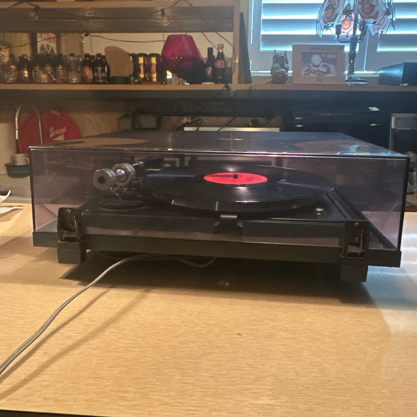 Vintage BSR QCP 182 Auto-glide Spindle Belt Drive Turntable Tested Very Rare🔥