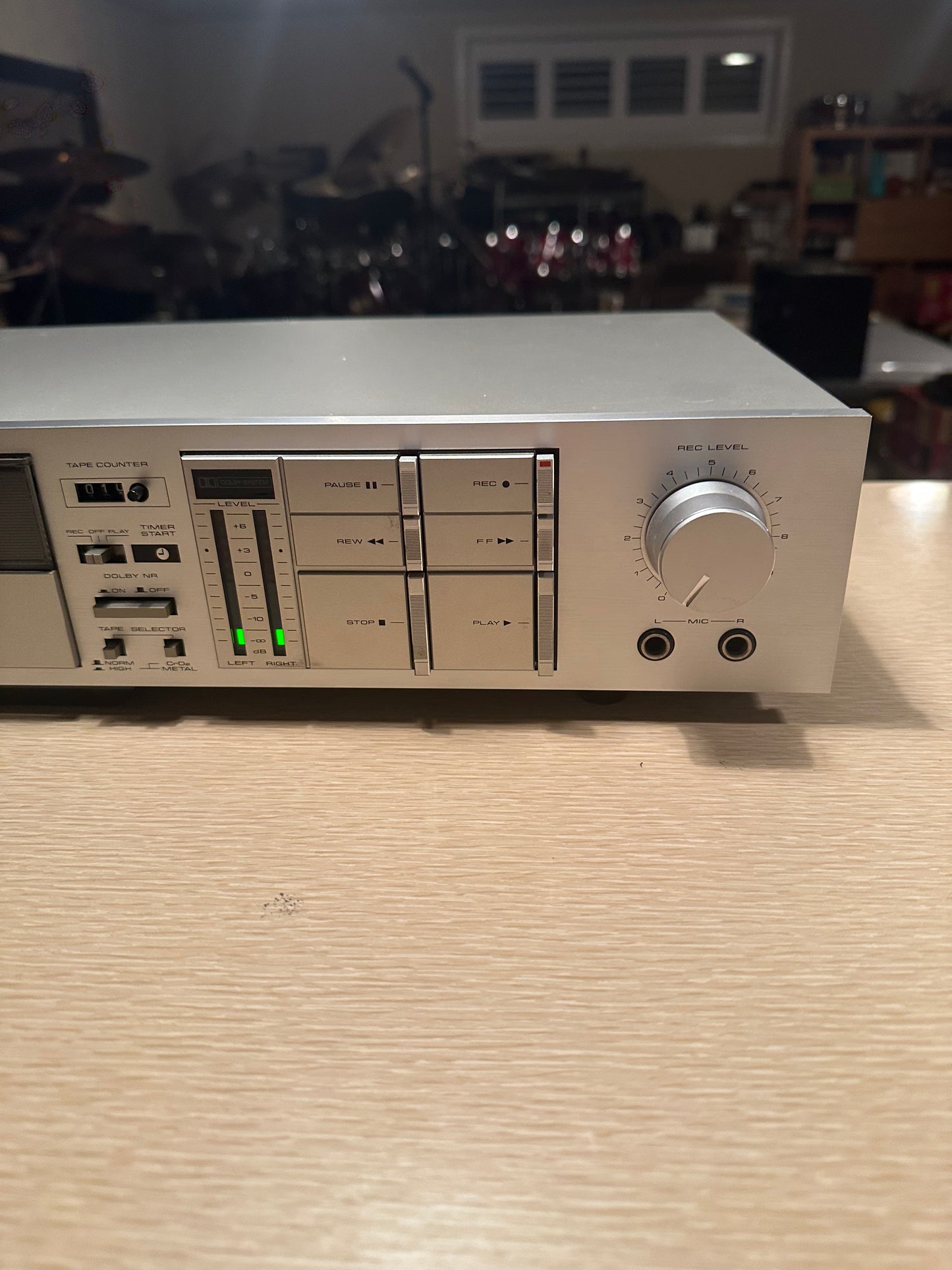 PIONEER CT-20 Stereo Cassette Tape Deck Vintage with Box - NEW BELTS + Manual🔥