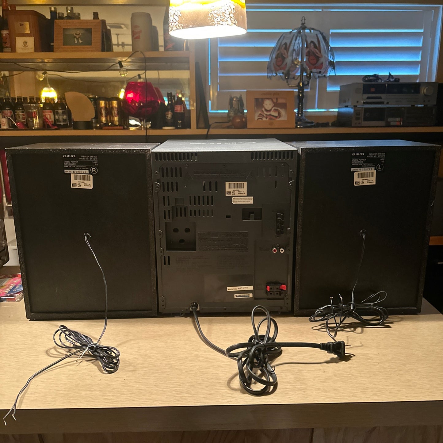 Aiwa Hi Fi Stereo Component System Model NSX-D70 400 WATT TOTAL POWER WORKING🔥