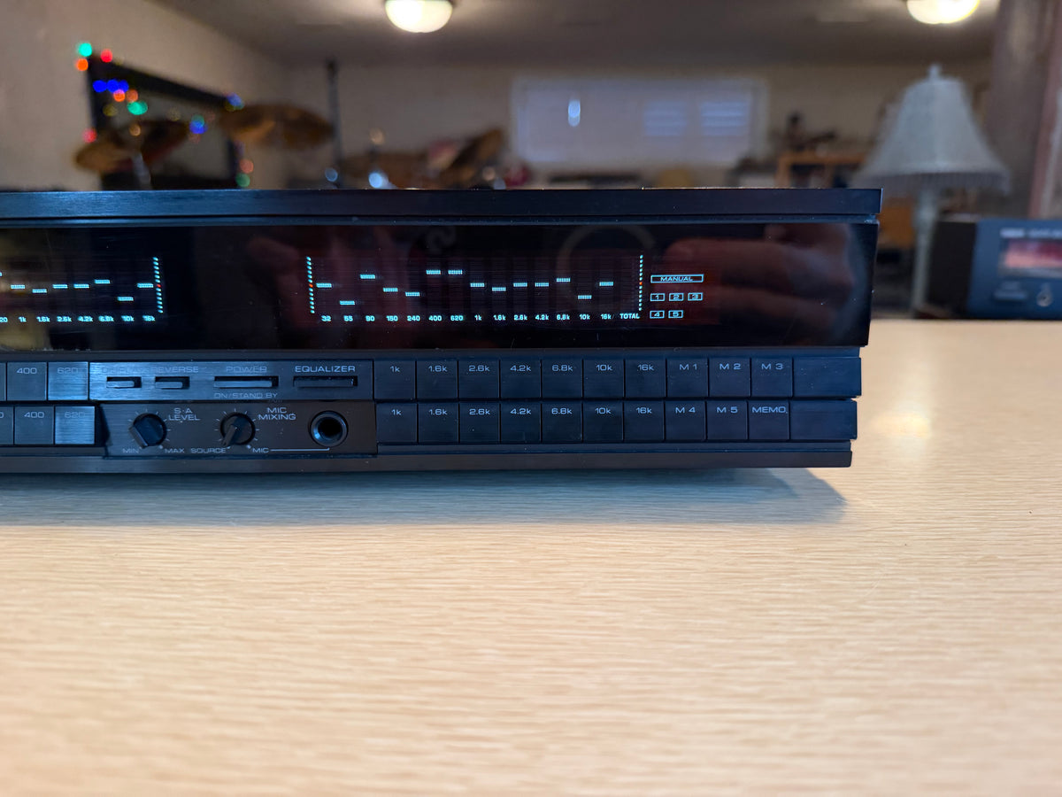 Kenwood GE-77E Stereo Graphic Equalizer Spectrum Analyzer 14 Band Serviced Beaut