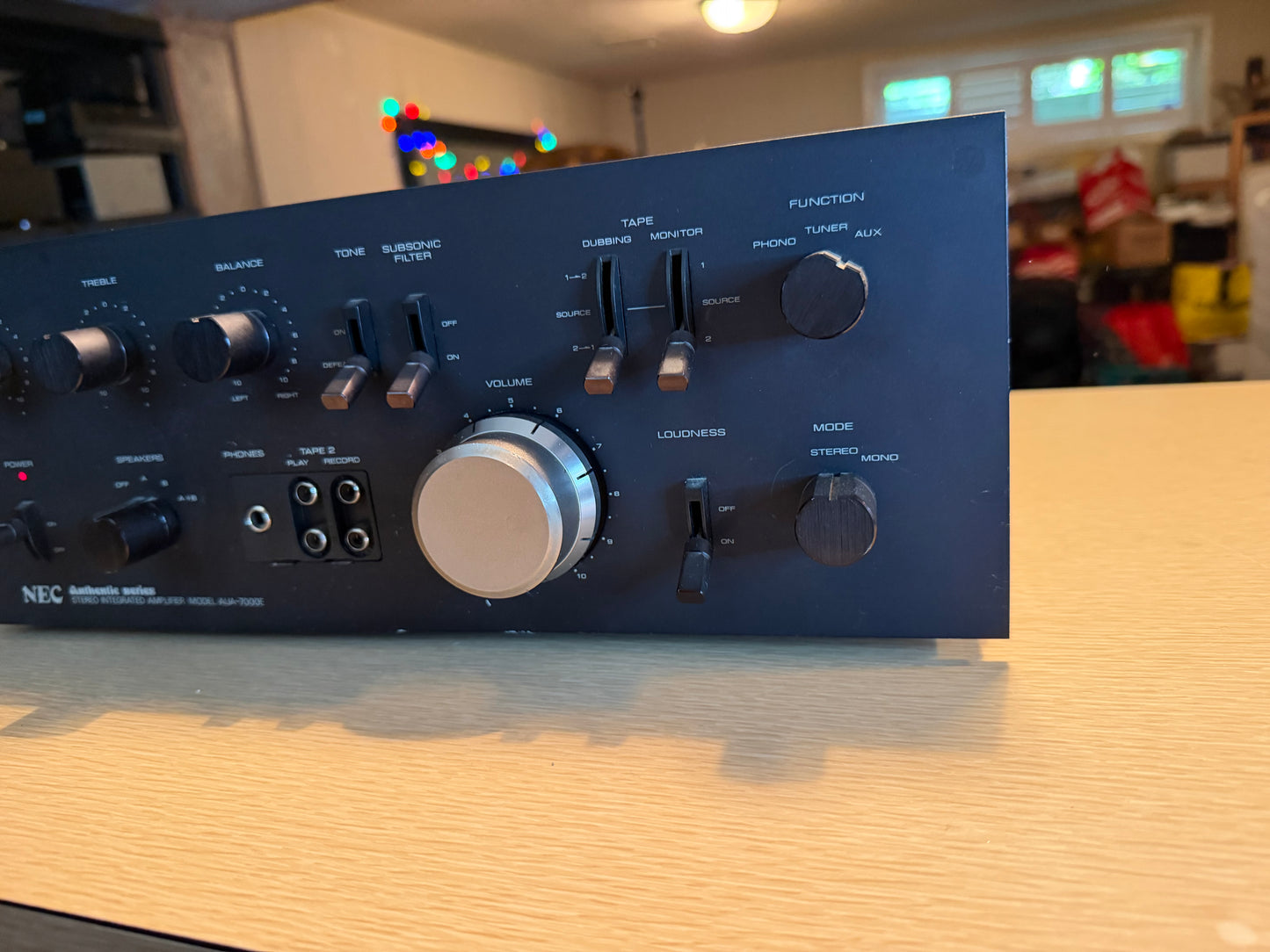 NEC AUA-7000E Authentic Series Stereo Integrated Amplifier X Rare Serviced 45WPC