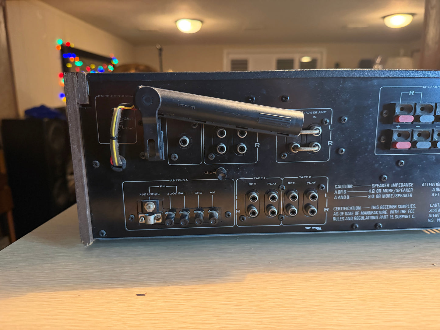 Vintage Pioneer SX-3800 Receiver Amplifier Beautiful Shape Full FRESH Servicing!