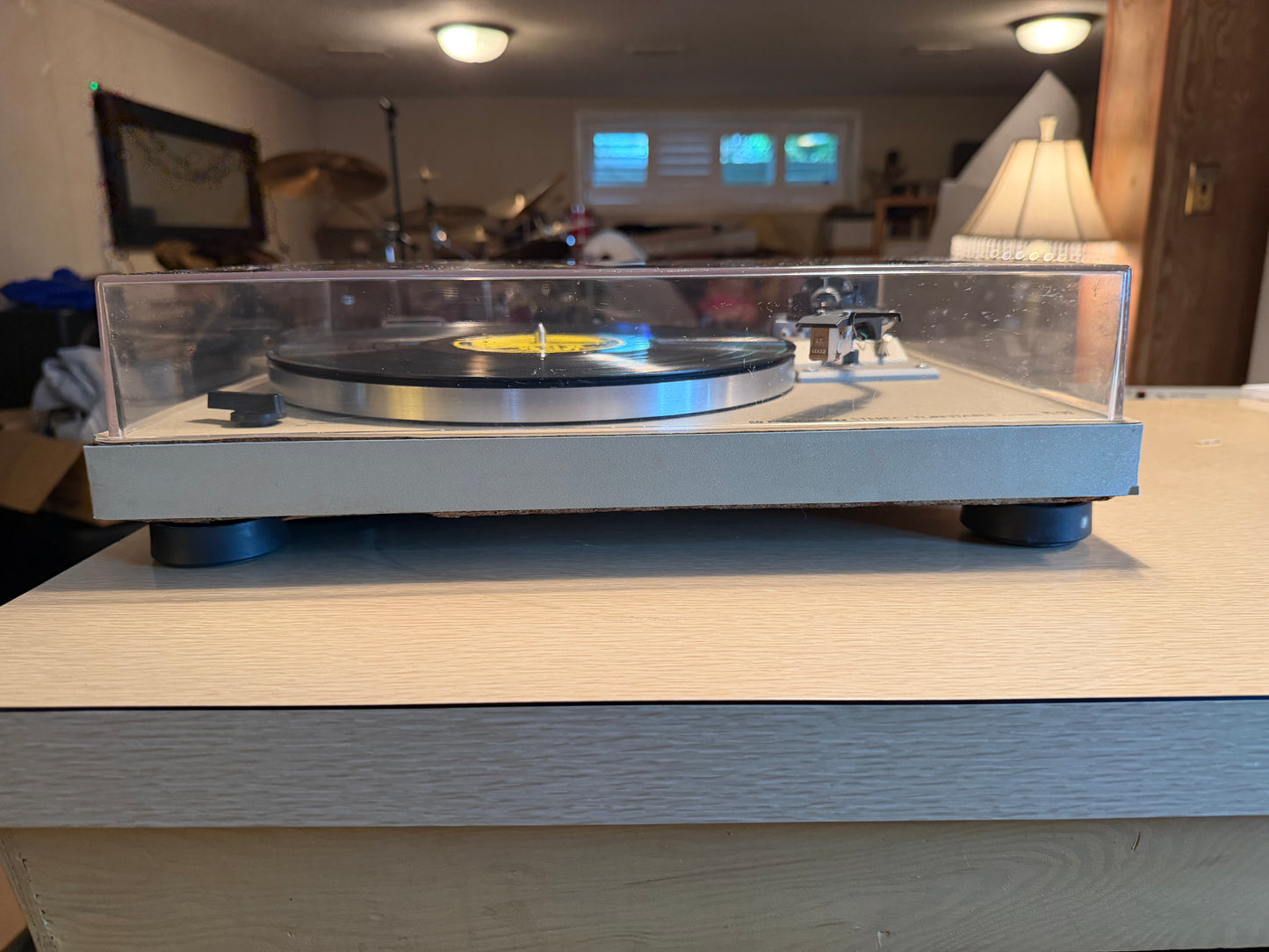 Vintage Pioneer Stereo Turntable Model PL-512 Serviced - GT Grado Stylus 🔥🎶