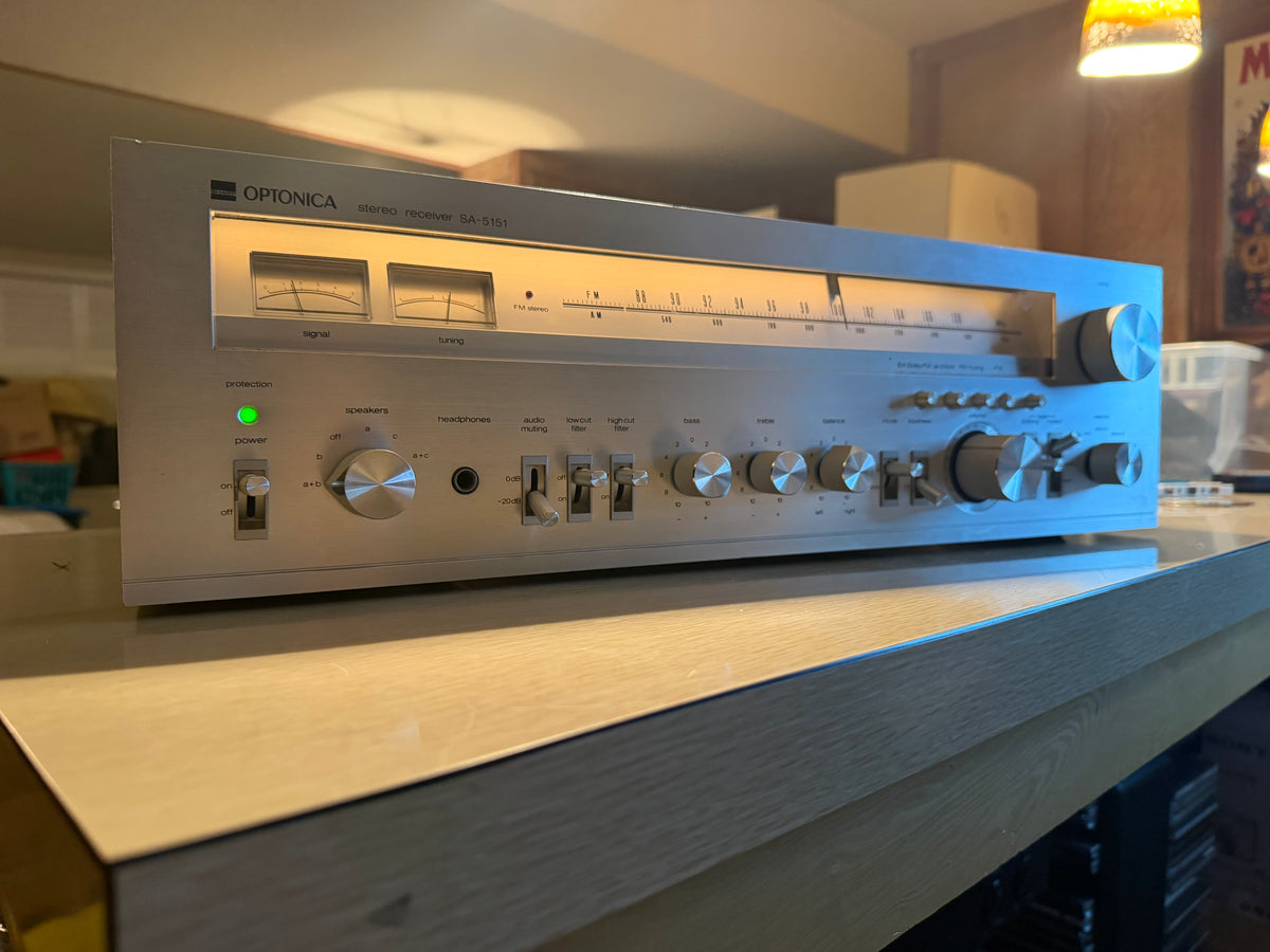 Optonica SA-5151 Vintage AM/FM Stereo Receiver MONSTER Serviced Sharp 85WPC🔥🎶