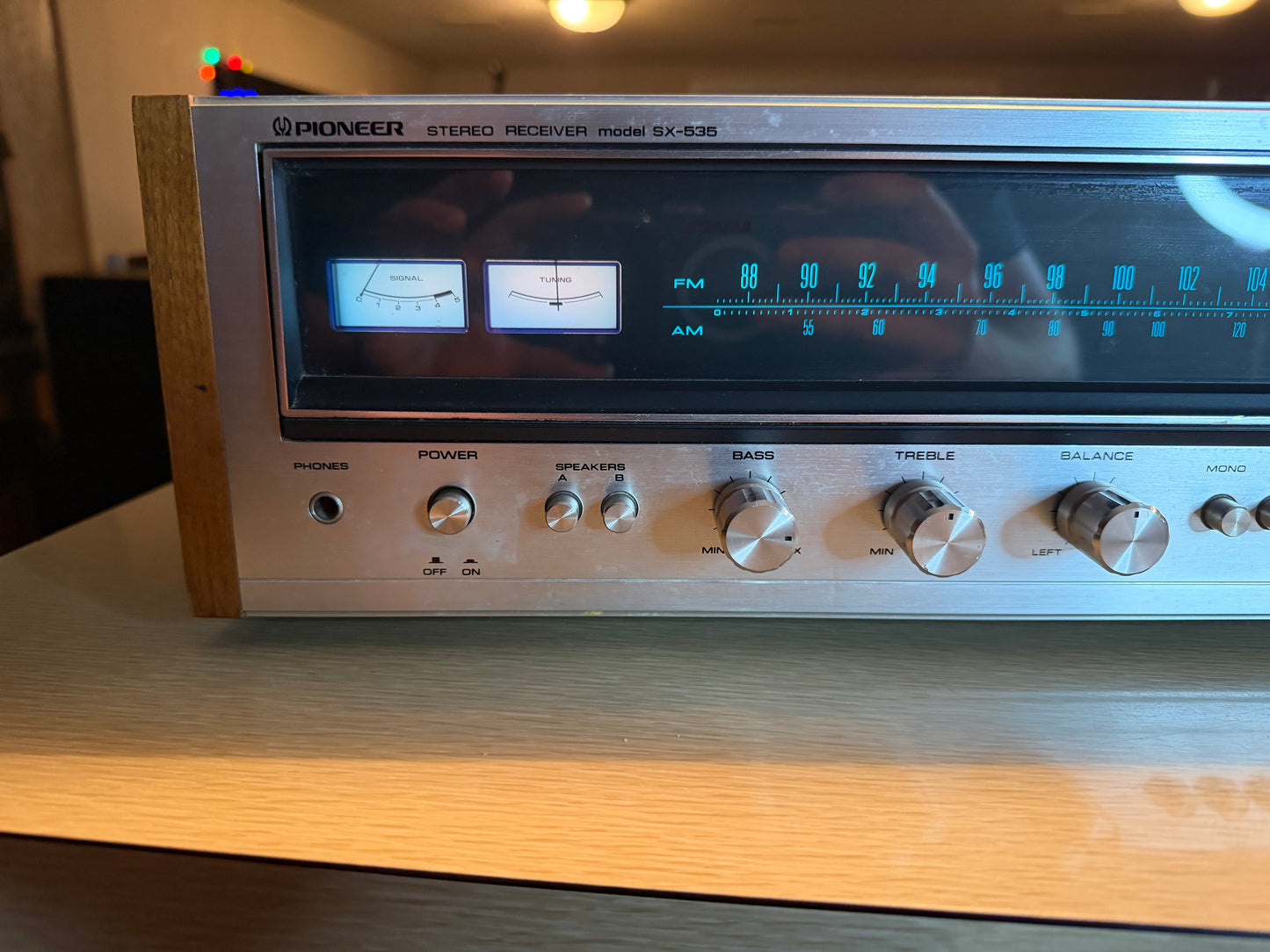 Vintage Pioneer SX-535  AM/FM Stereo Receiver Serviced Works & Cleaned Beauty🎶
