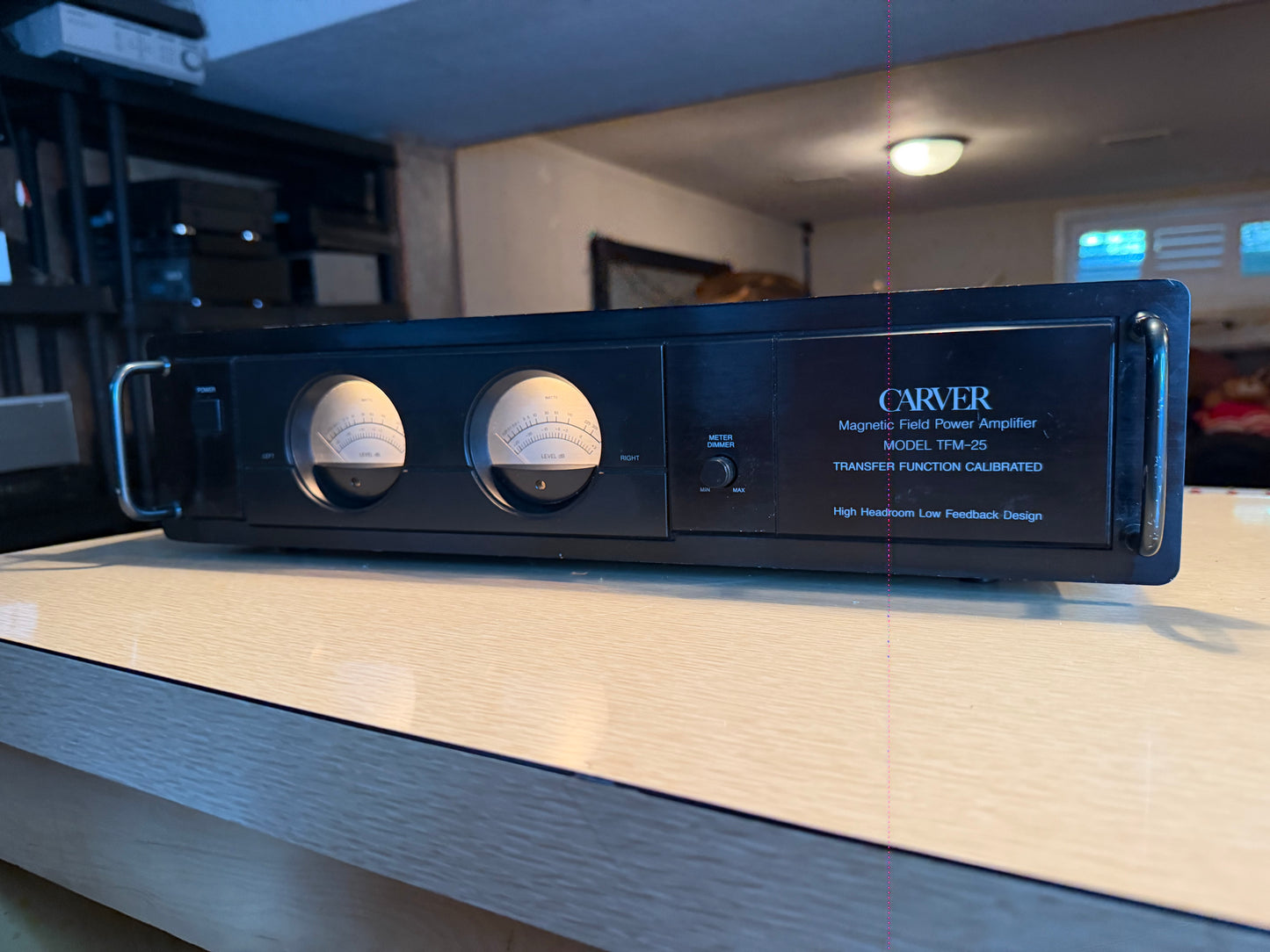 Carver TFM-25 Power Amplifier – Fresh Recap Full Fresh Service 225 WPC Beast🎶🔥