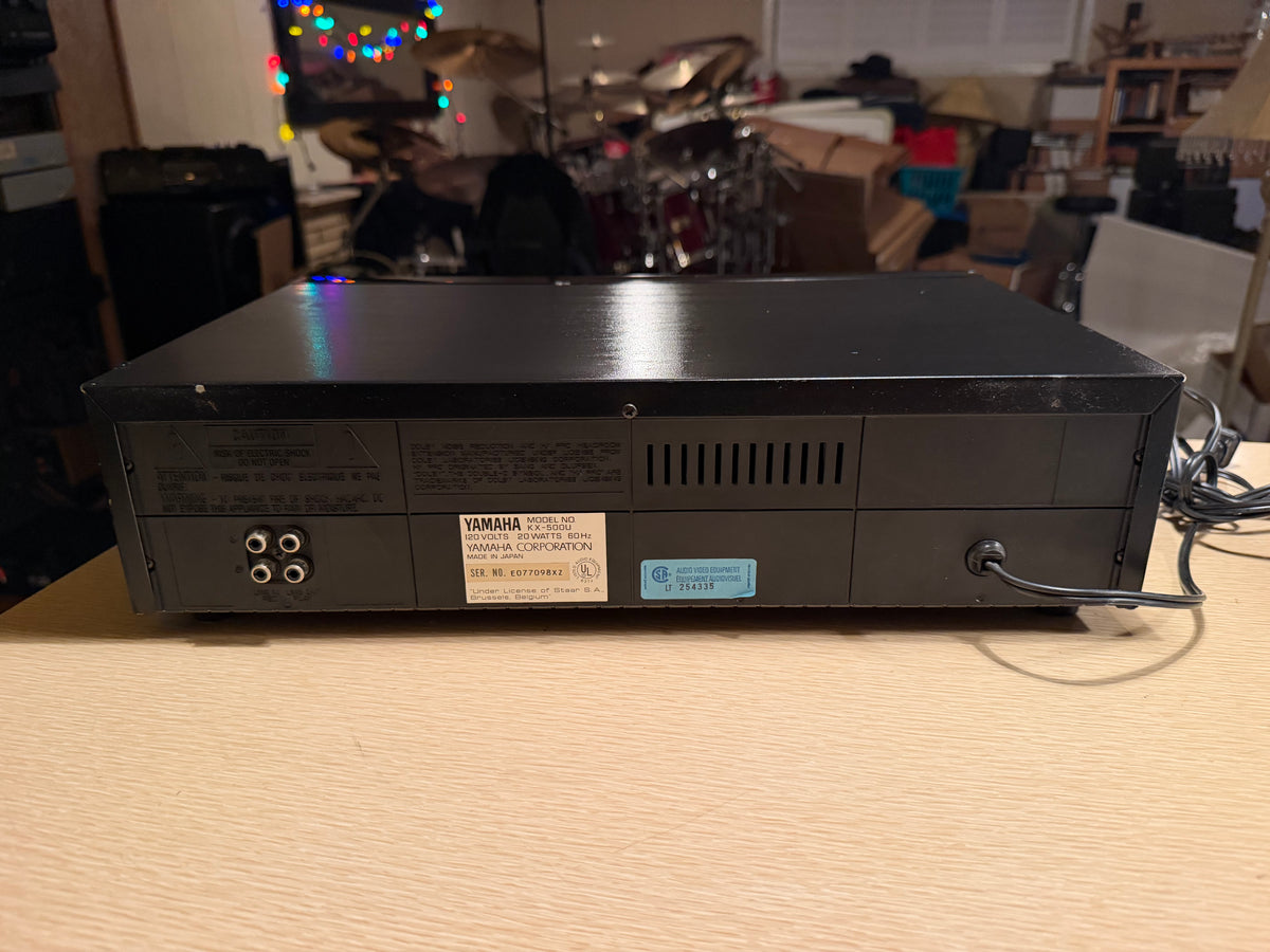 Yamaha KX-800U 3 Head Cassette Deck (SERVICED) Amorphous Head Very Rare 🎶🔥