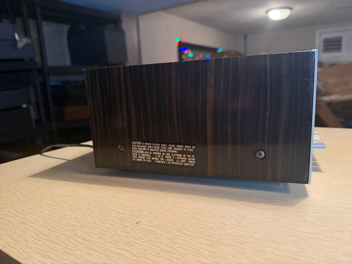 Yamaha K-350 Natural Sound Stereo Cassette Deck Vinyl Casing Near Mint Serviced!