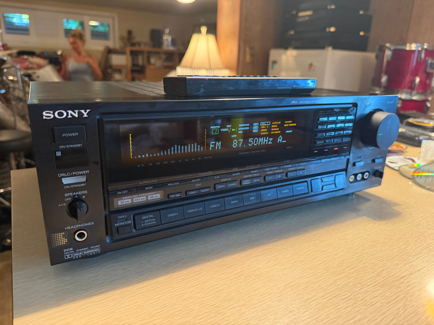 Sony STR‑D2020 Near‑Mint Receiver w/ Built‑In Equalizer Fresh Service 130WPC