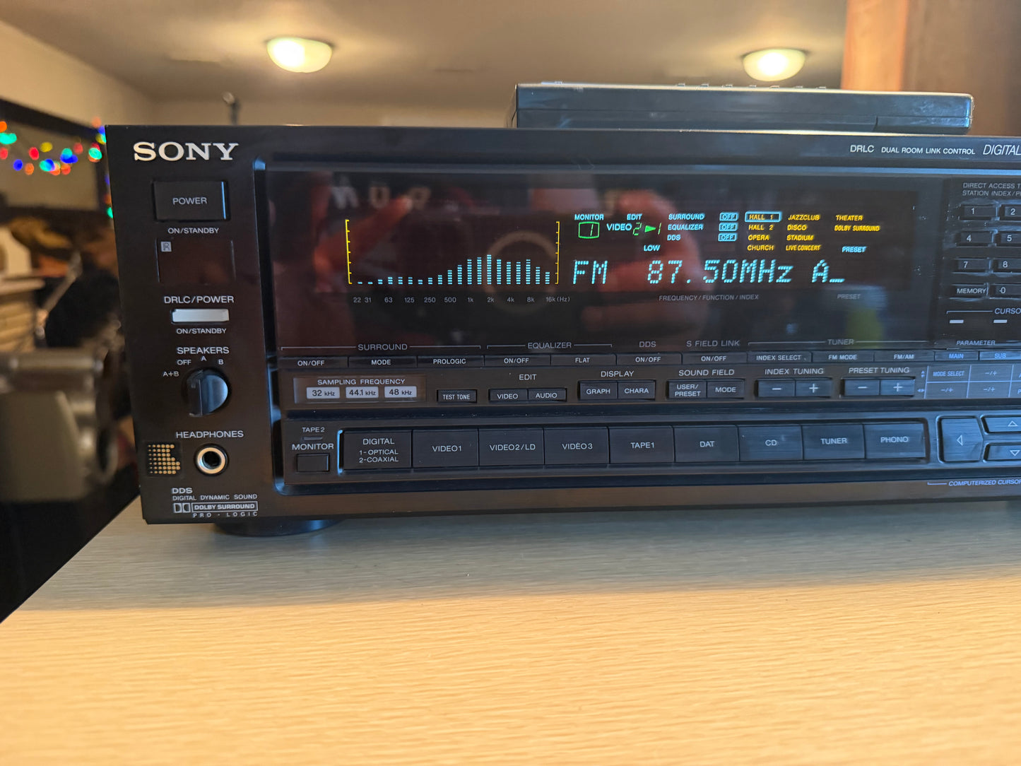 Sony STR‑D2020 Near‑Mint Receiver w/ Built‑In Equalizer Fresh Service 130WPC