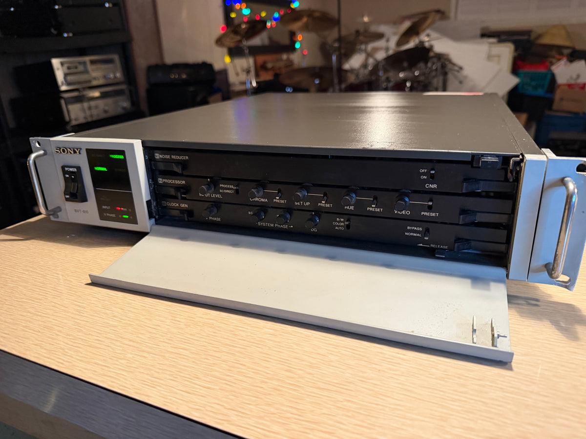 Sony BVT-810 Professional Time Base Corrector TBC U-matic Broadcast Fully Works!
