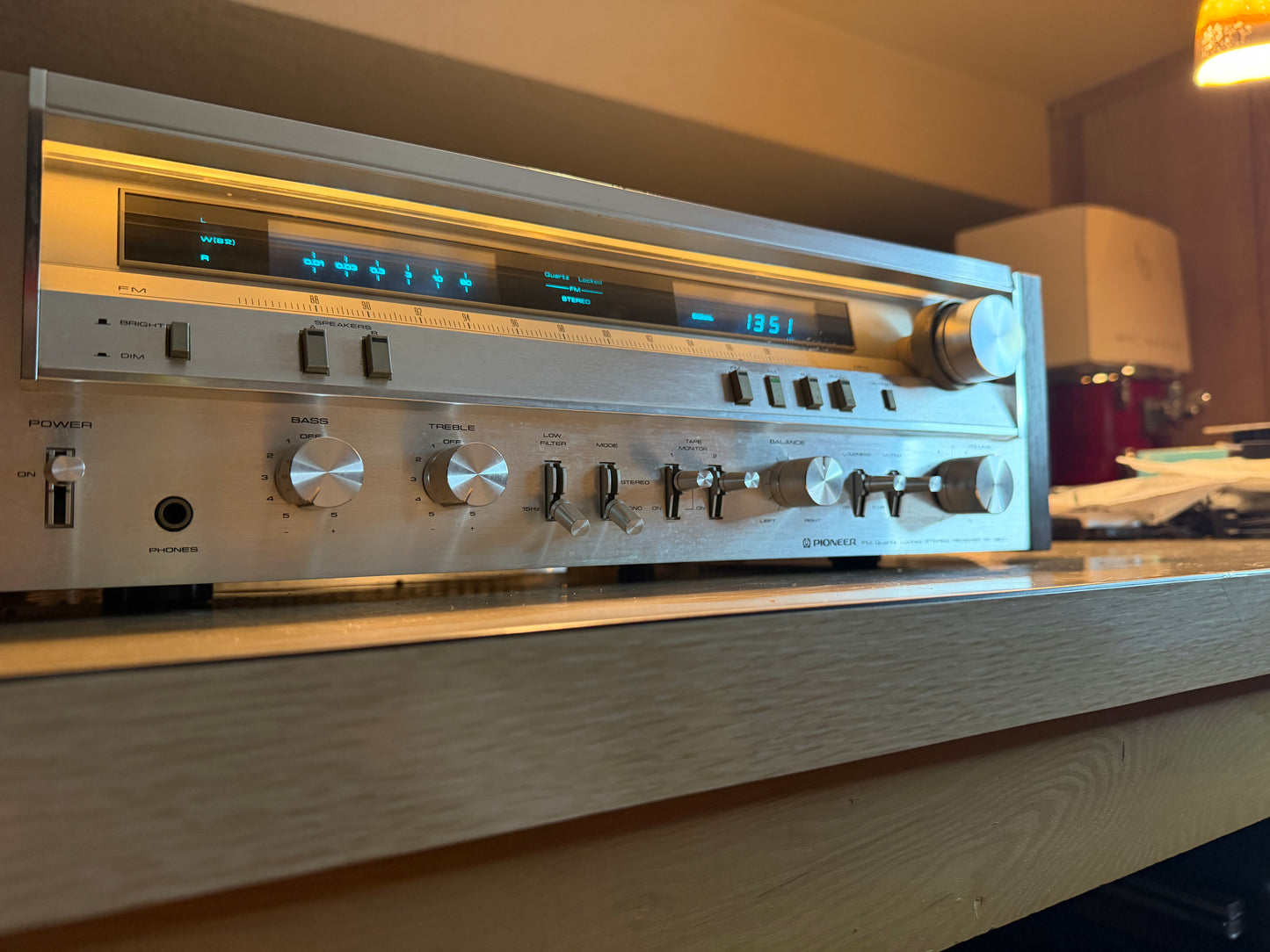 Vintage Pioneer SX-3800 Receiver Amplifier Beautiful Shape Full FRESH Servicing!