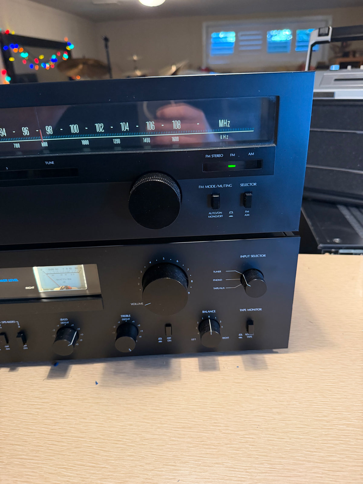 Sansui A-40 Integrated Amplifier+ T-60 Tuner Hi-Fi Near Mint Recapped Serviced🔥
