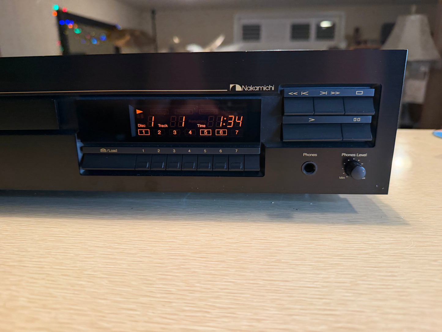RARE Nakamichi MB-1 Musicbank CD Player Very High Fidelity Tested Sounds Great🎶