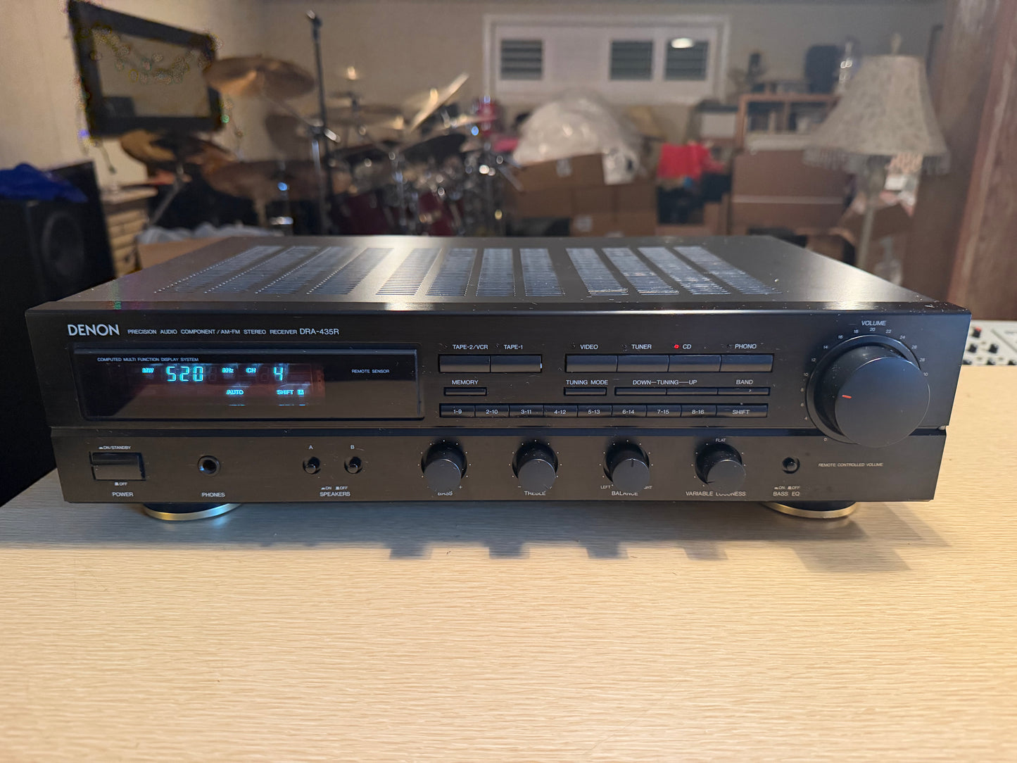 Denon DRA-435R AM/FM Stereo Receiver Excellent Condition Full Fresh Service🎶🔥