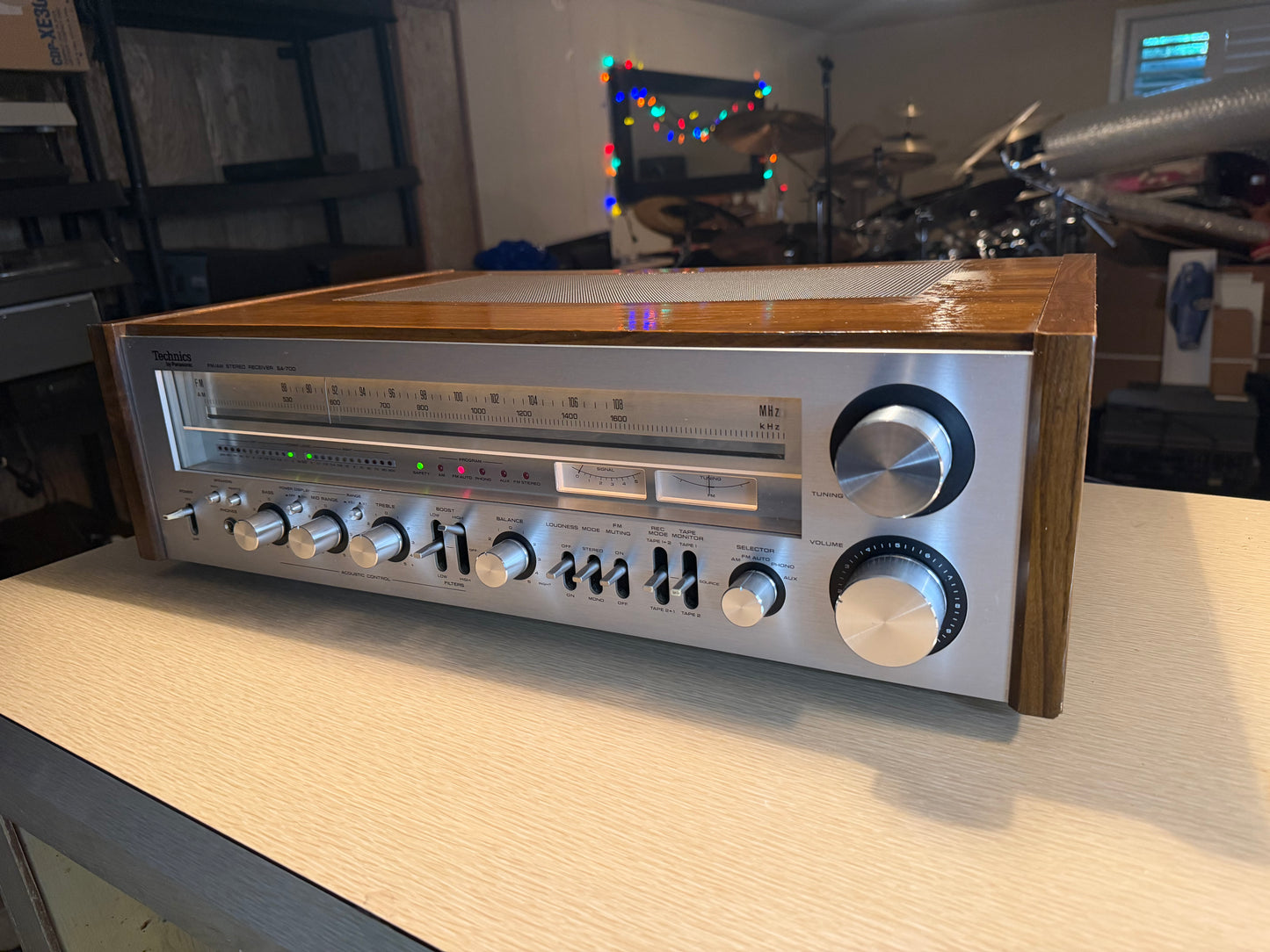 Technics  SA-700 AM/FM Stereo Radio Receiver FULL Pro Servicing Recapped Beauty!