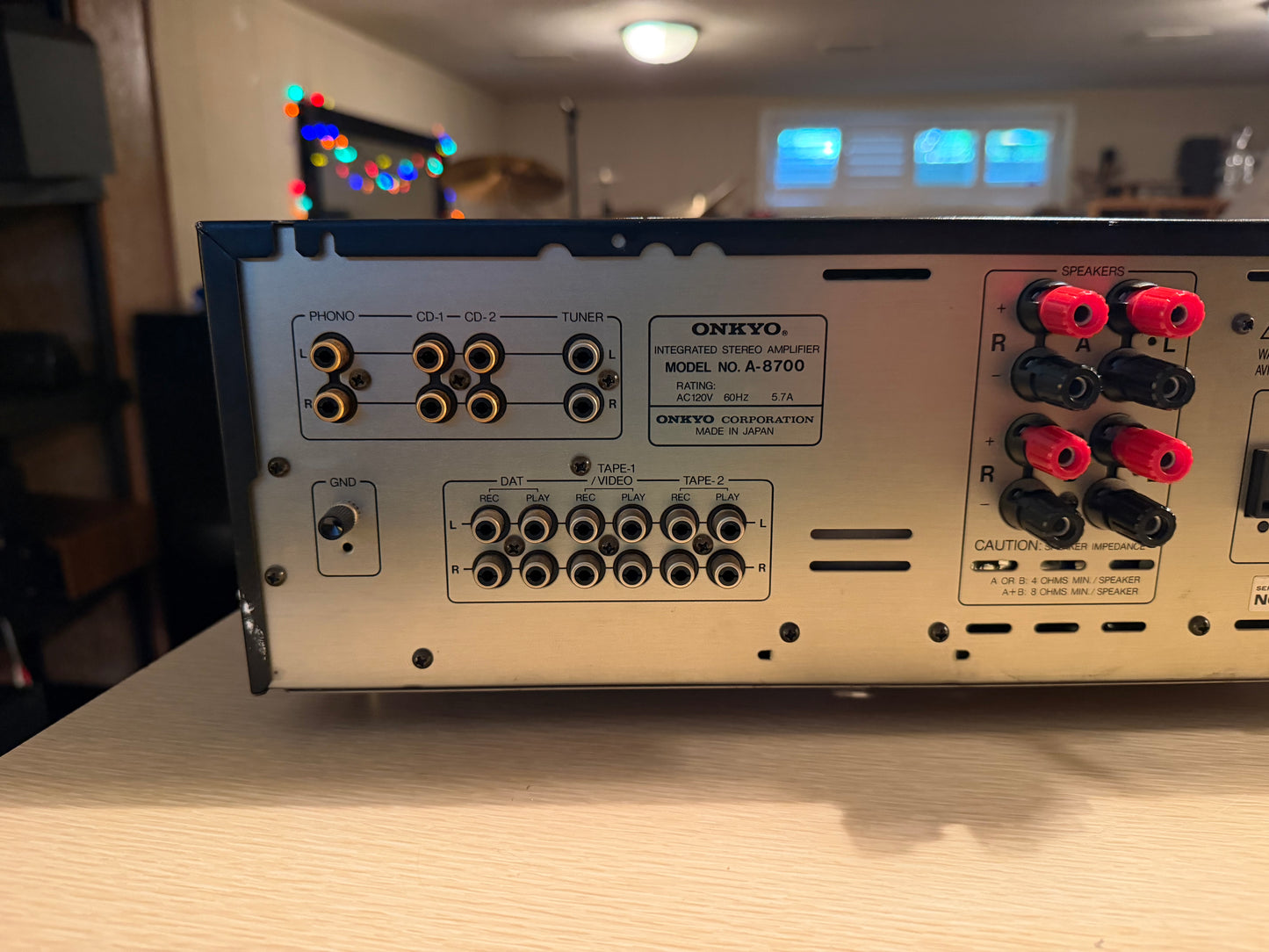 Onkyo Integra A-8700 Stereo Integrated Amplifier Full Fresh Service 105 WPC🔥🎶
