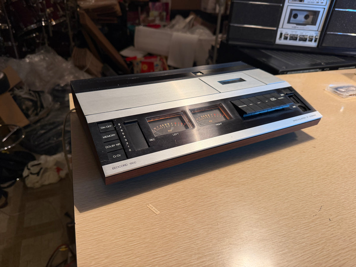 Bang & Olufsen Beocord 1900 Cassette Deck Tested Working Very Rare Beauty🔥🎶