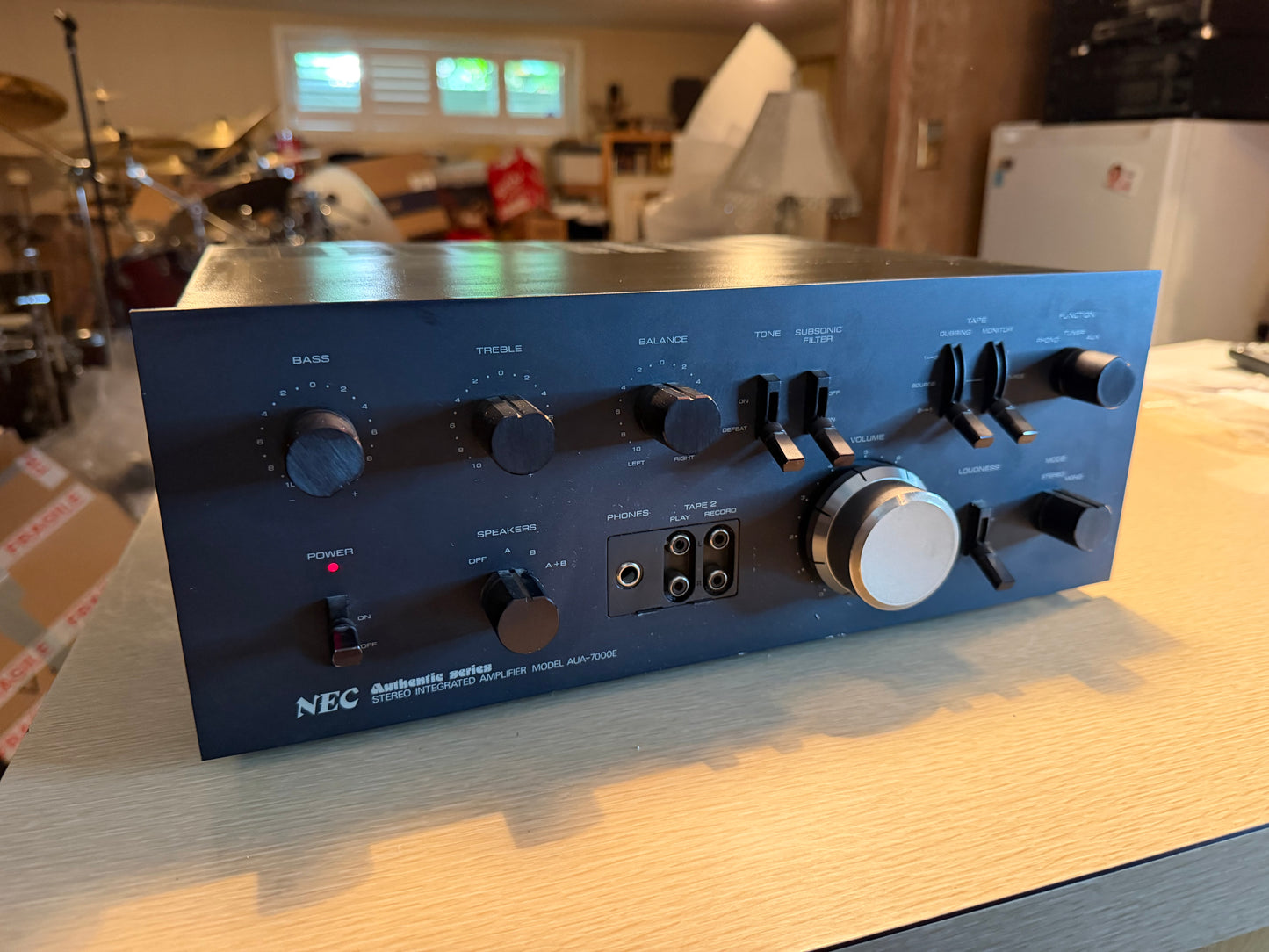 NEC AUA-7000E Authentic Series Stereo Integrated Amplifier X Rare Serviced 45WPC