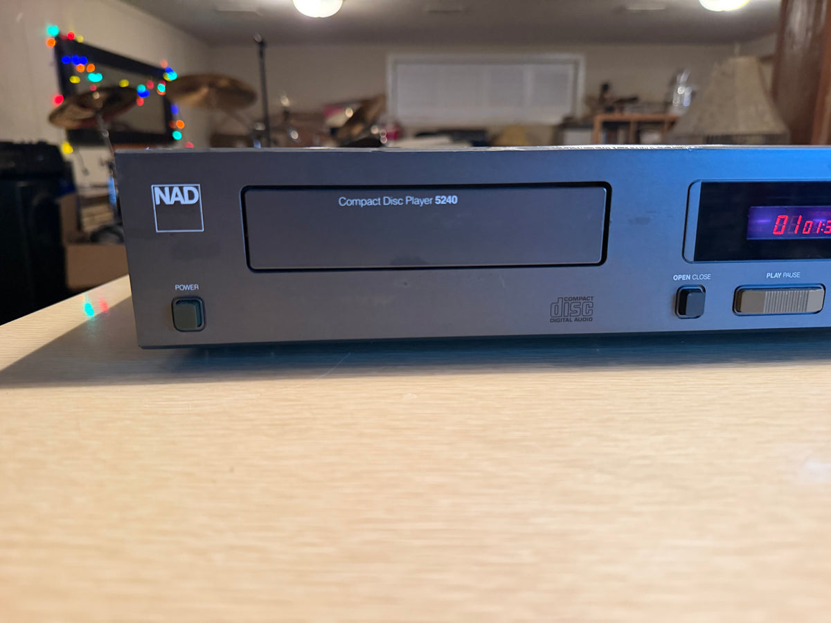 NAD Compact Disc Player 5240 High Fidelity Fresh Service V Rare Beauty🎶🔥