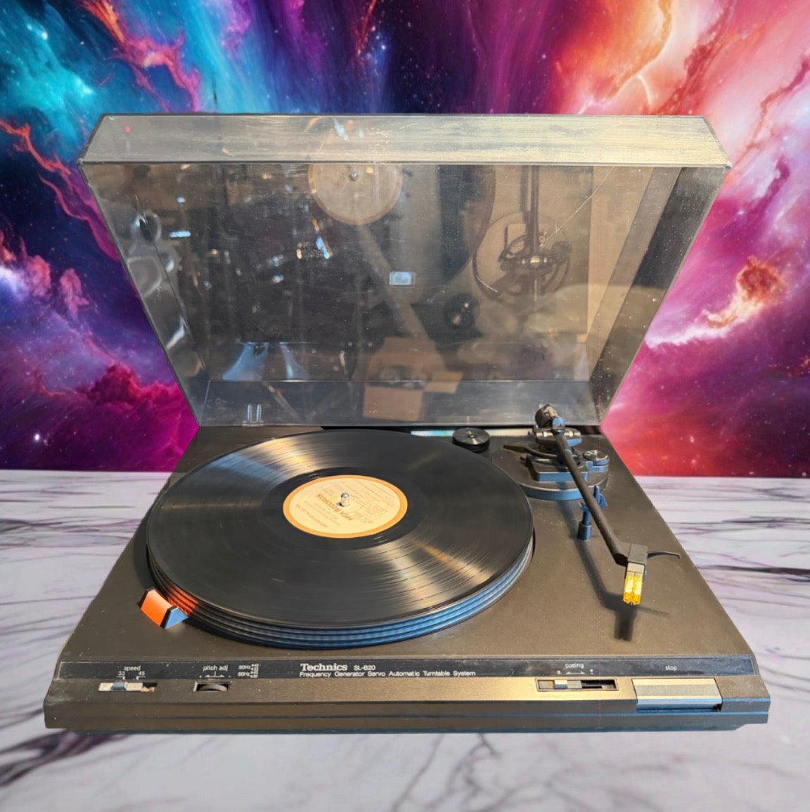 Vintage Technics SL-B20 Belt Drive Semi Automatic Turntable - New Belt Serviced!