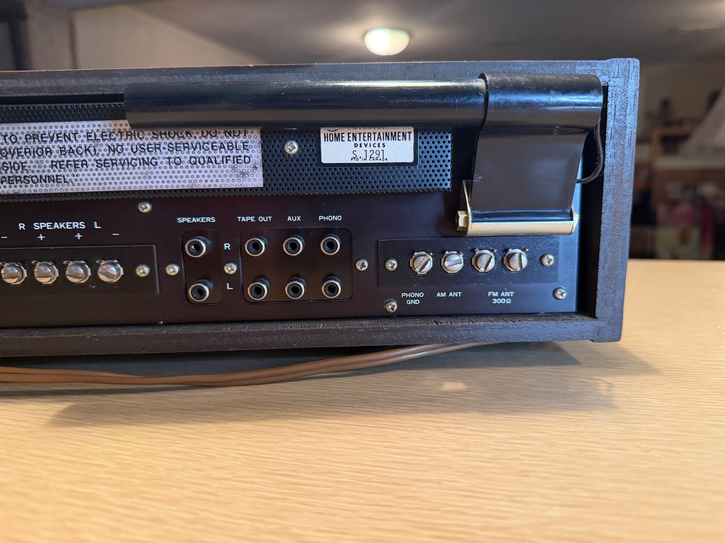 Vtg Realistic STA-36 AM-FM Stereo Receiver 1971 Wood LED Upgrade Serviced BEAUTY