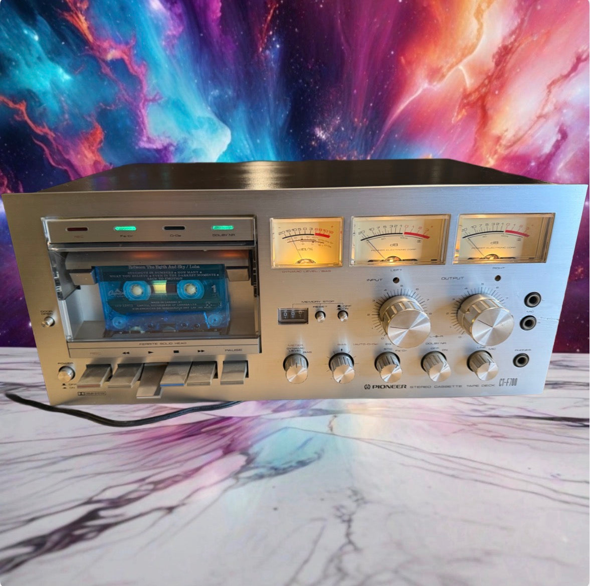 Vintage Pioneer CT-F700 Cassette Deck Near Mint Condition FRESH Pro Servicing🎶