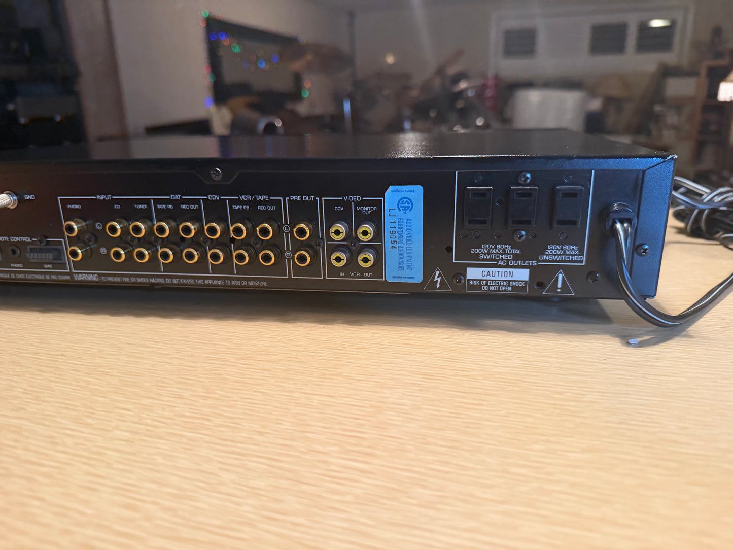 Yamaha CX-600 U Stereo Pre-Amplifier Natural Sound Full Fresh Service High End!