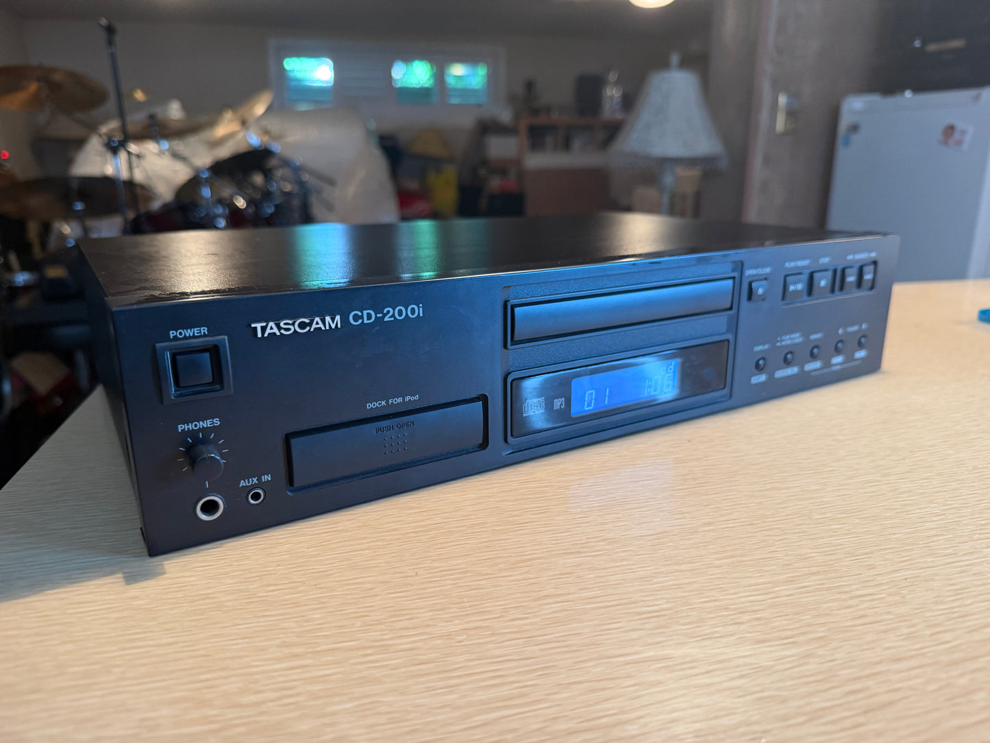Tascam CD-200i Professional CD Player High fidelity Fresh Servicing Rare 🎶🔥