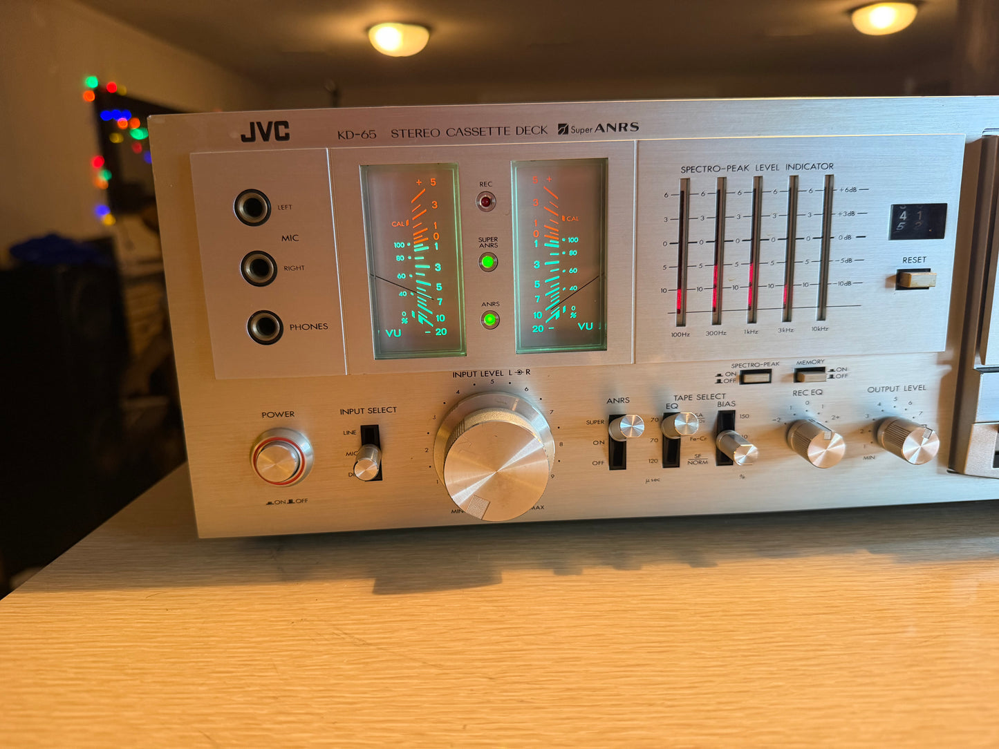 Very Cool JVC KD-65 Cassette Deck – Freshly Serviced, New Belt – Excellent Cond!