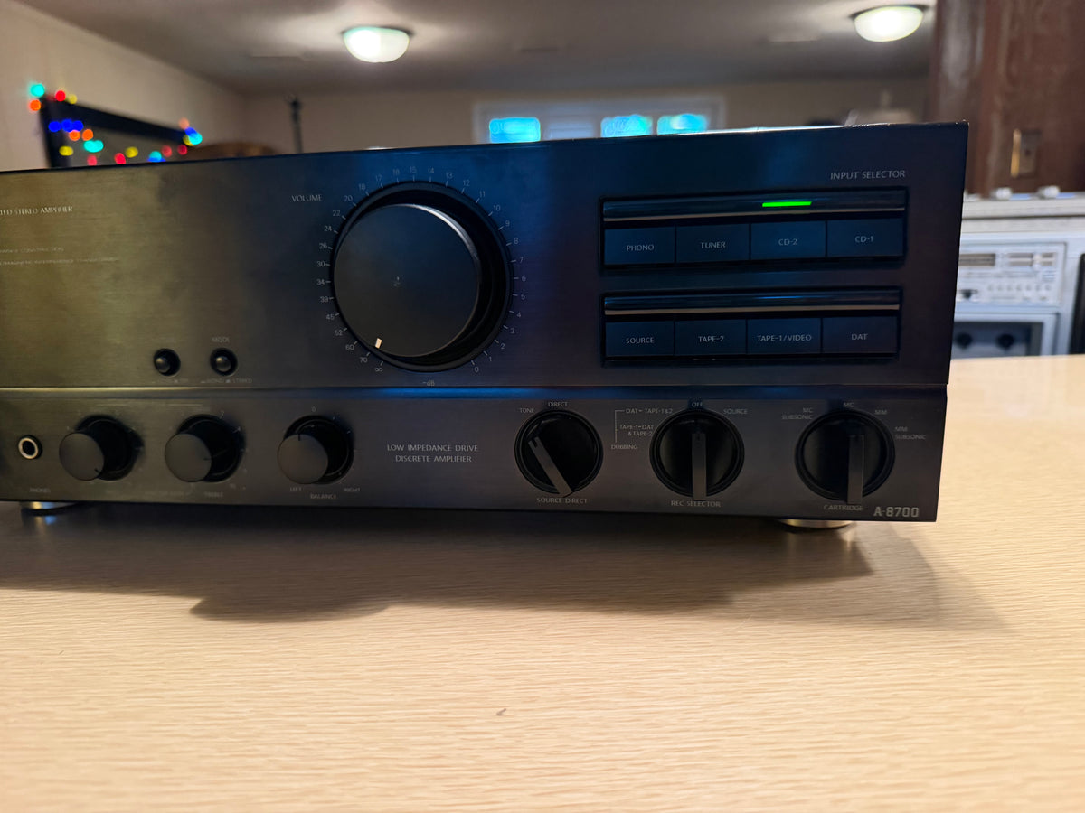 Onkyo Integra A-8700 Stereo Integrated Amplifier Full Fresh Service 105 WPC🔥🎶