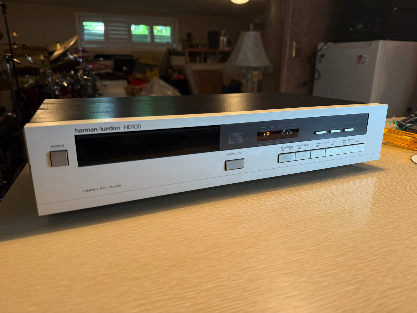 Vintage Harman Kardon HD100 CD Player (1987) – Fresh Servicing New Belts Beauty!
