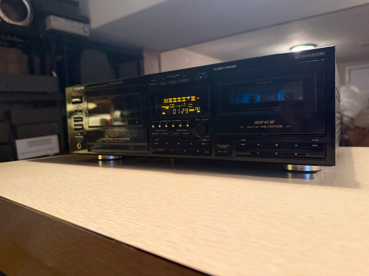 Pioneer CT-WM77R 6+1 Multi Cassette Changer: Extremely Rare Fresh Pro Service🔥