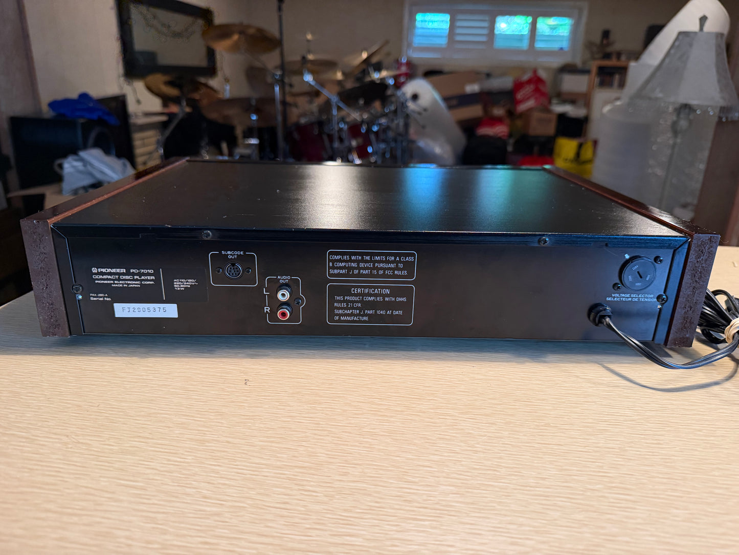 PIONEER PD-7010 COMPACT DISC CD PLAYER  Analog Sound Near Mint Serviced V Rare🔥