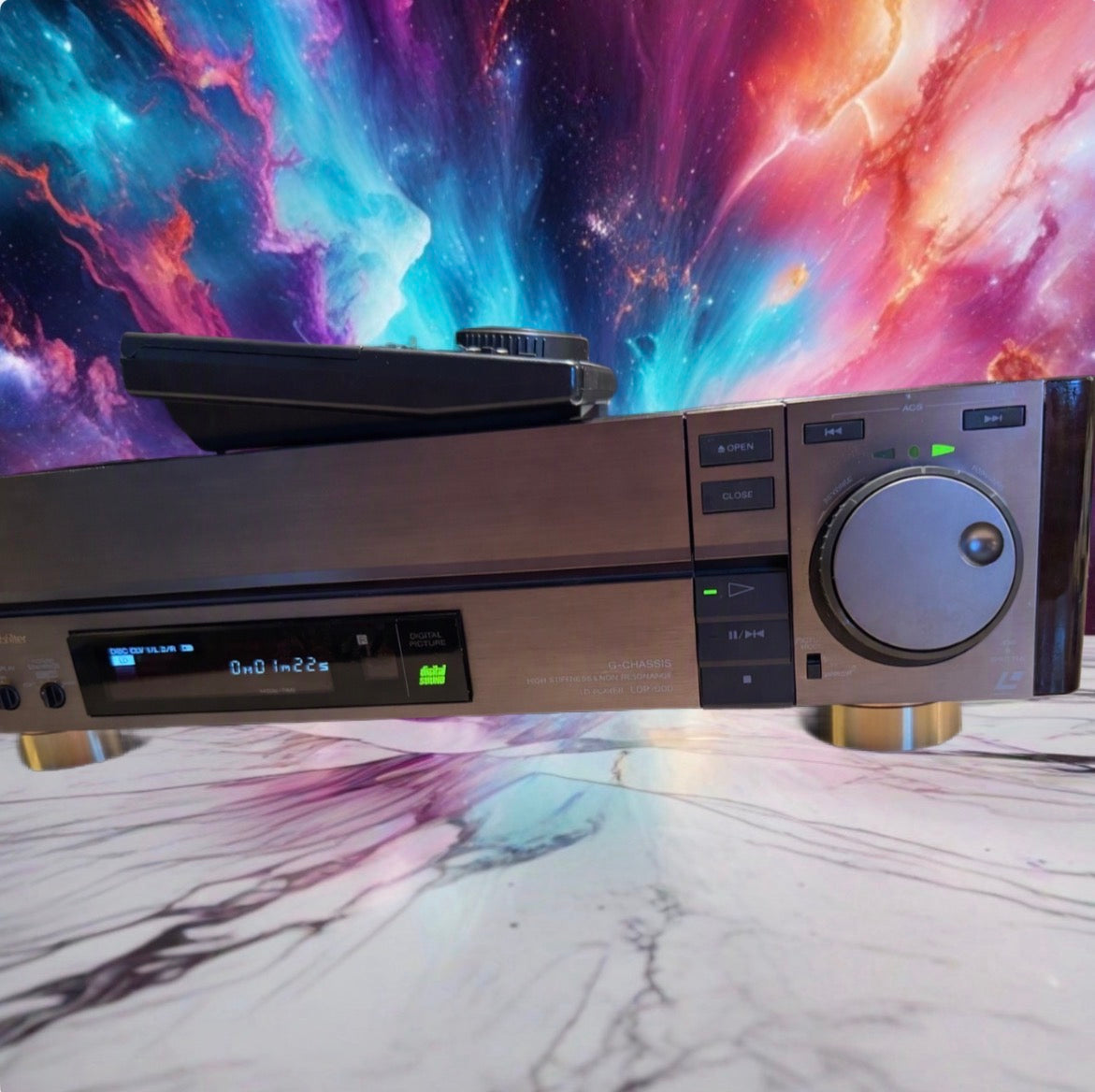 Vintage Sony LDP-900 LaserDisc Player | High-End G-Chassis Japanese Pro Serviced