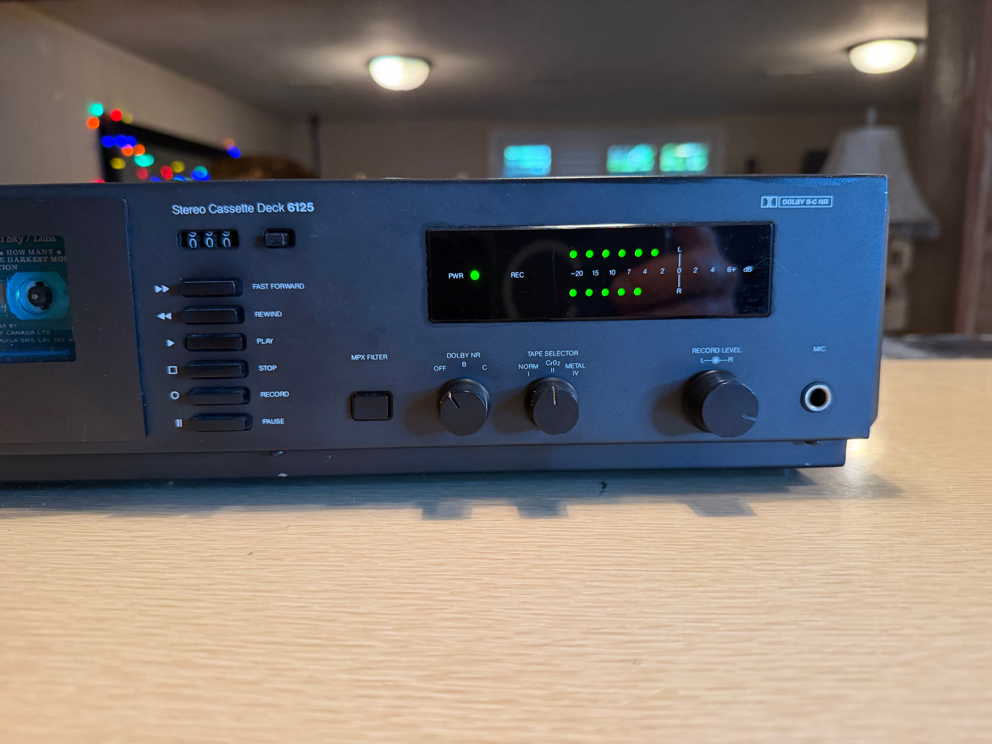 Vintage NAD High Fidelity Cassette Deck 6125 Fresh Servicing Sounds Great 🎶🔥