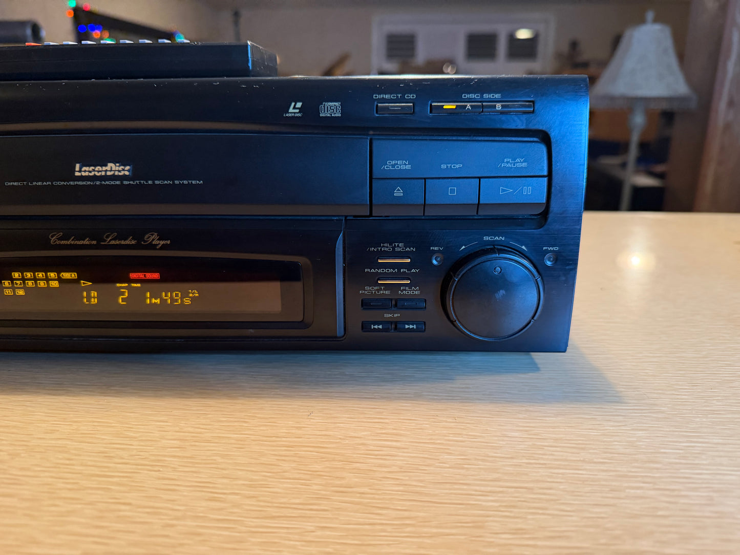 Pioneer CLD-V700 Cd Cdv Ld Laserdisc Karaoke Player Near Mint With Remote Works!