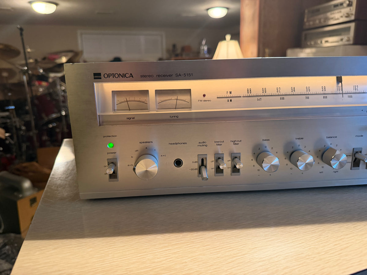 Optonica SA-5151 Vintage AM/FM Stereo Receiver MONSTER Serviced Sharp 85WPC🔥🎶