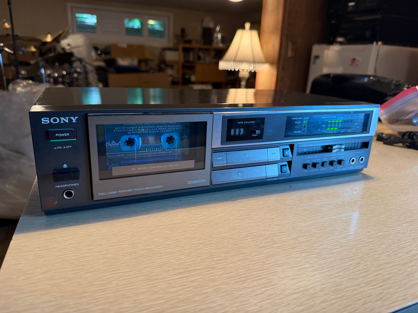 Sansui Stereo Double Cassette Deck D-75CW Extremely Rare Full Fresh Service Wow!